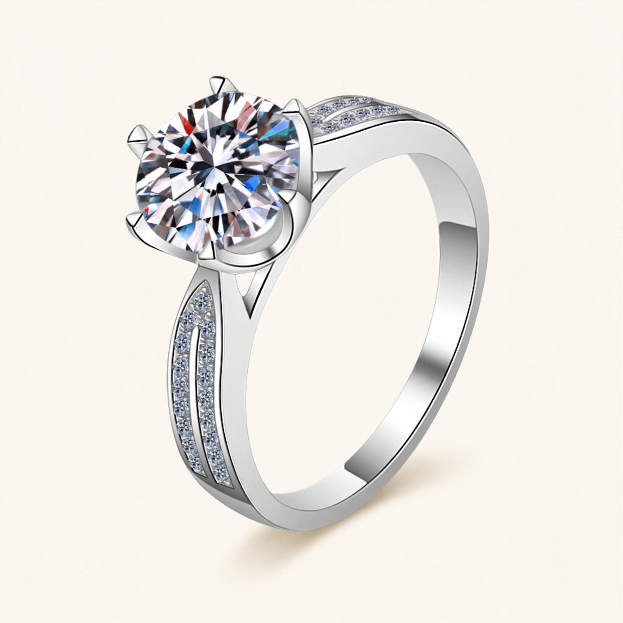 Vale Moissanite Ring