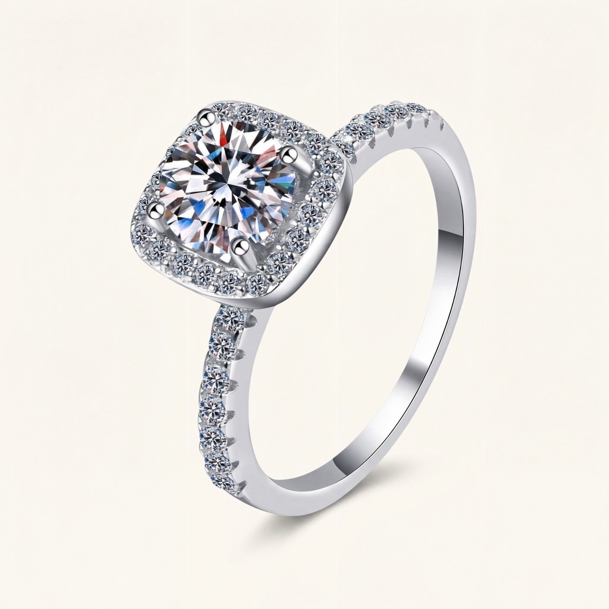Winter Moissanite Ring