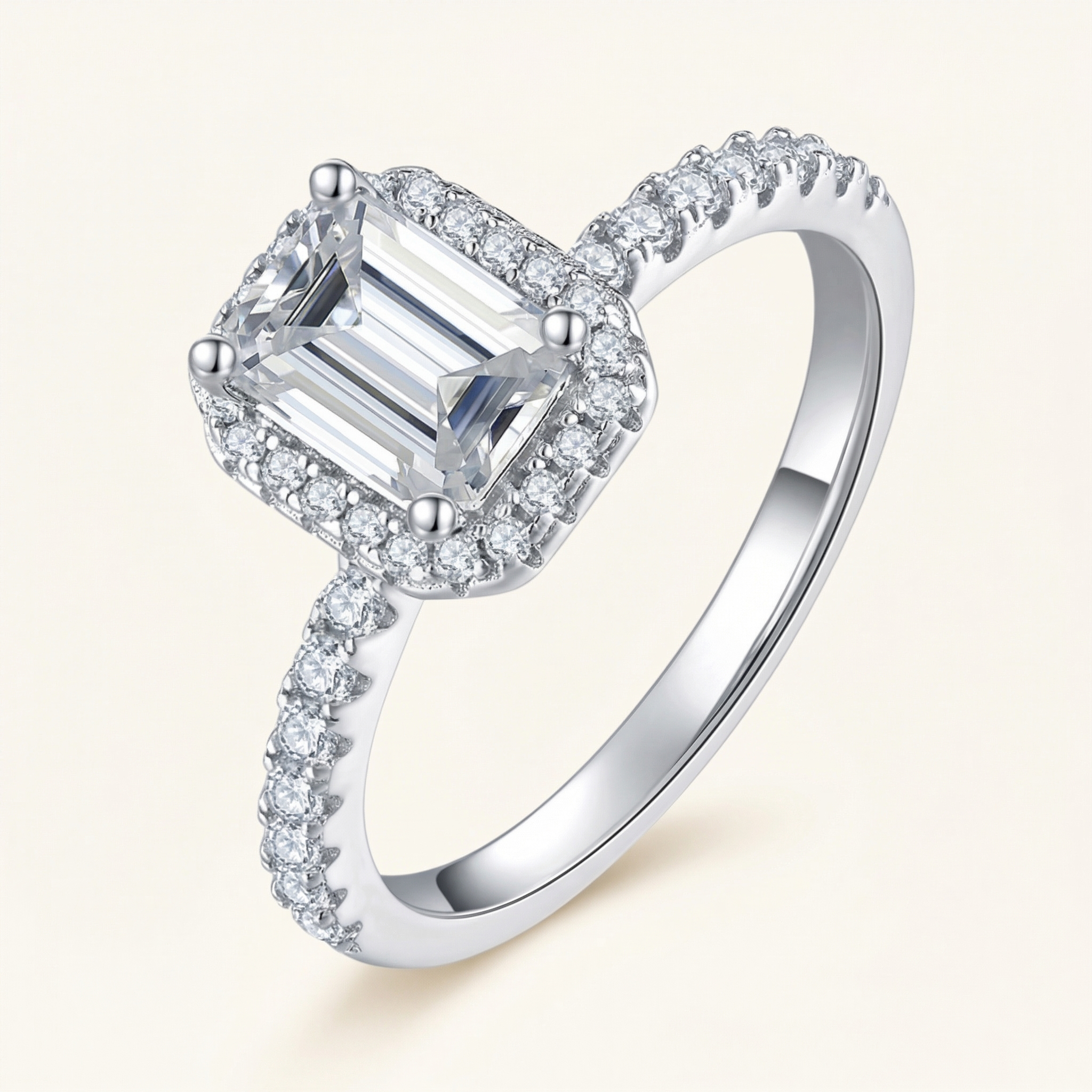 Kendall Moissanite Ring
