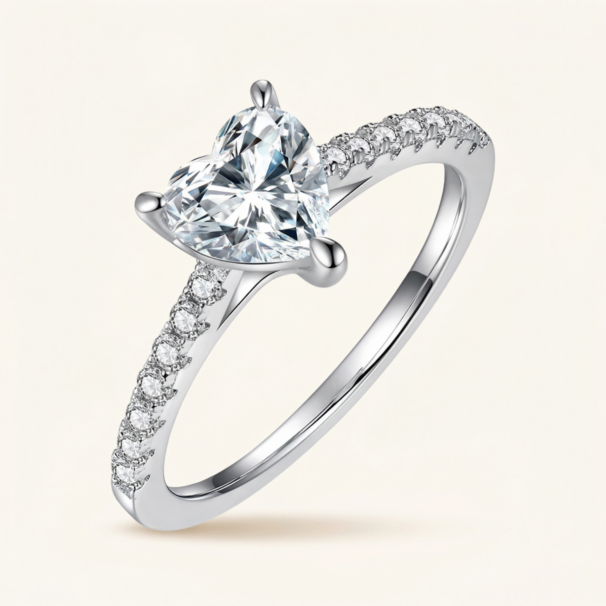 Alexis Moissanite Ring