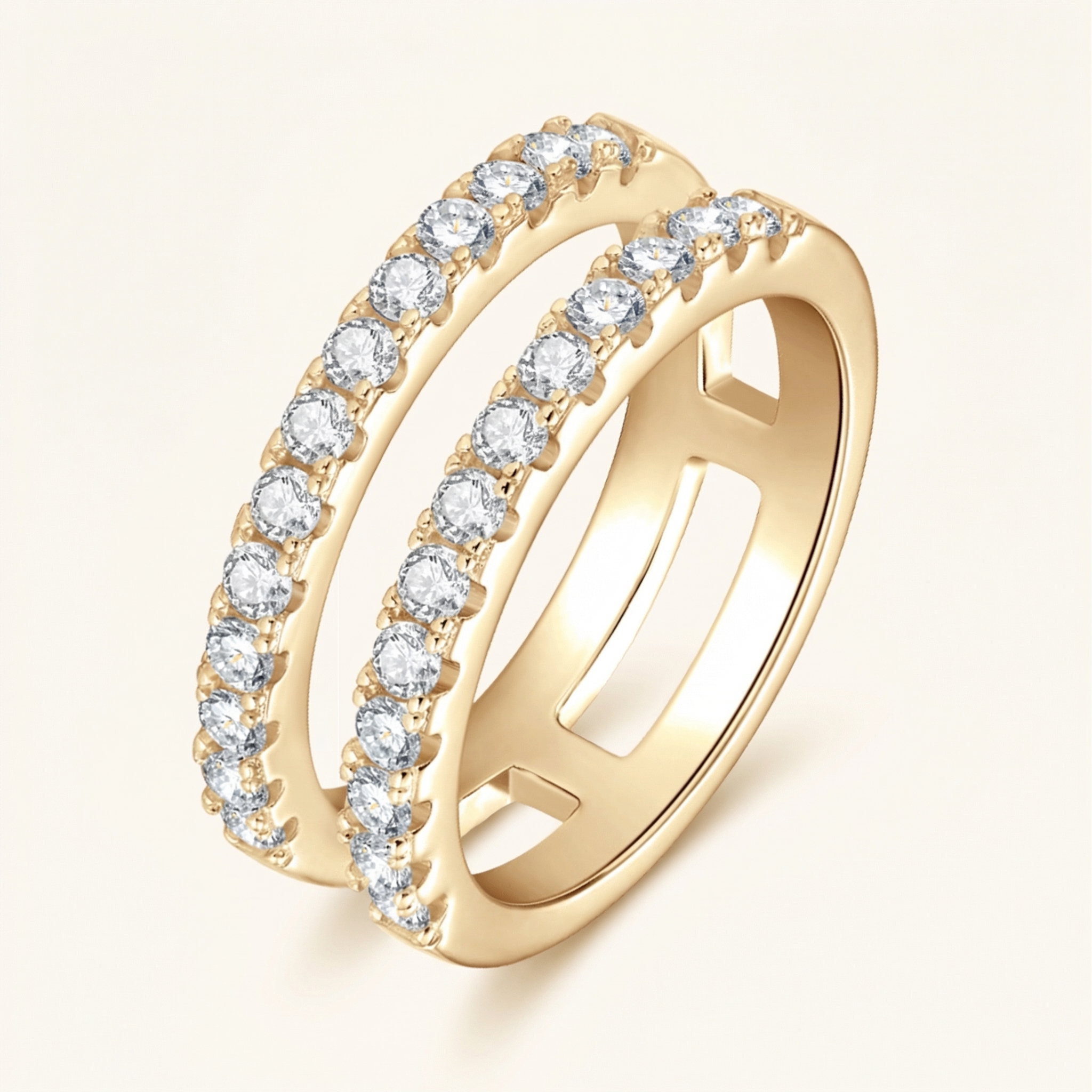 Lena Moissanite Ring