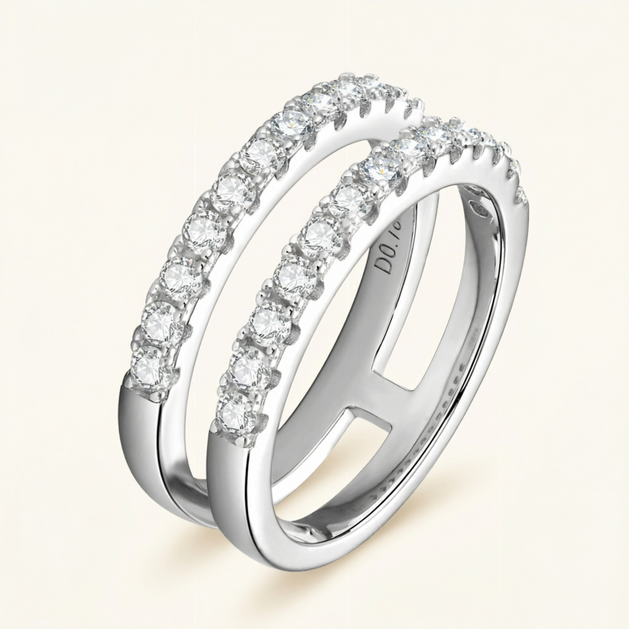 Lena Moissanite Ring