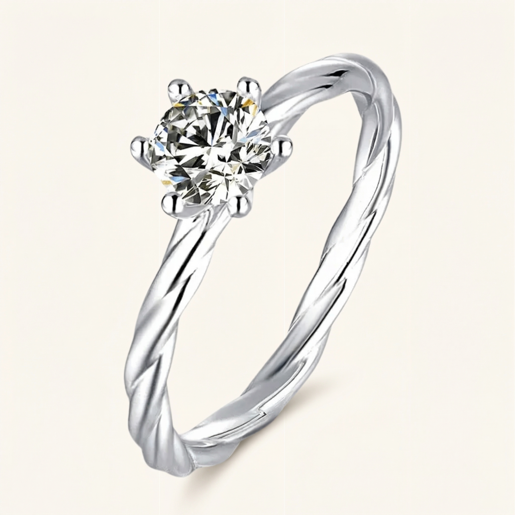 Tinsley Moissanite Ring