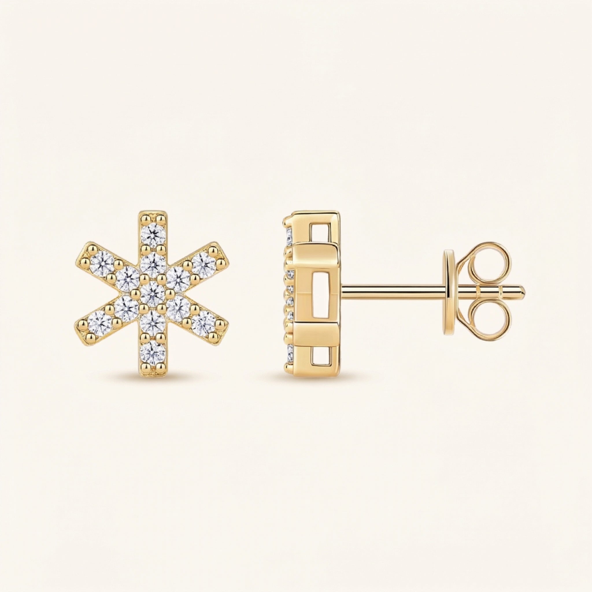 Lux Moissanite Earring