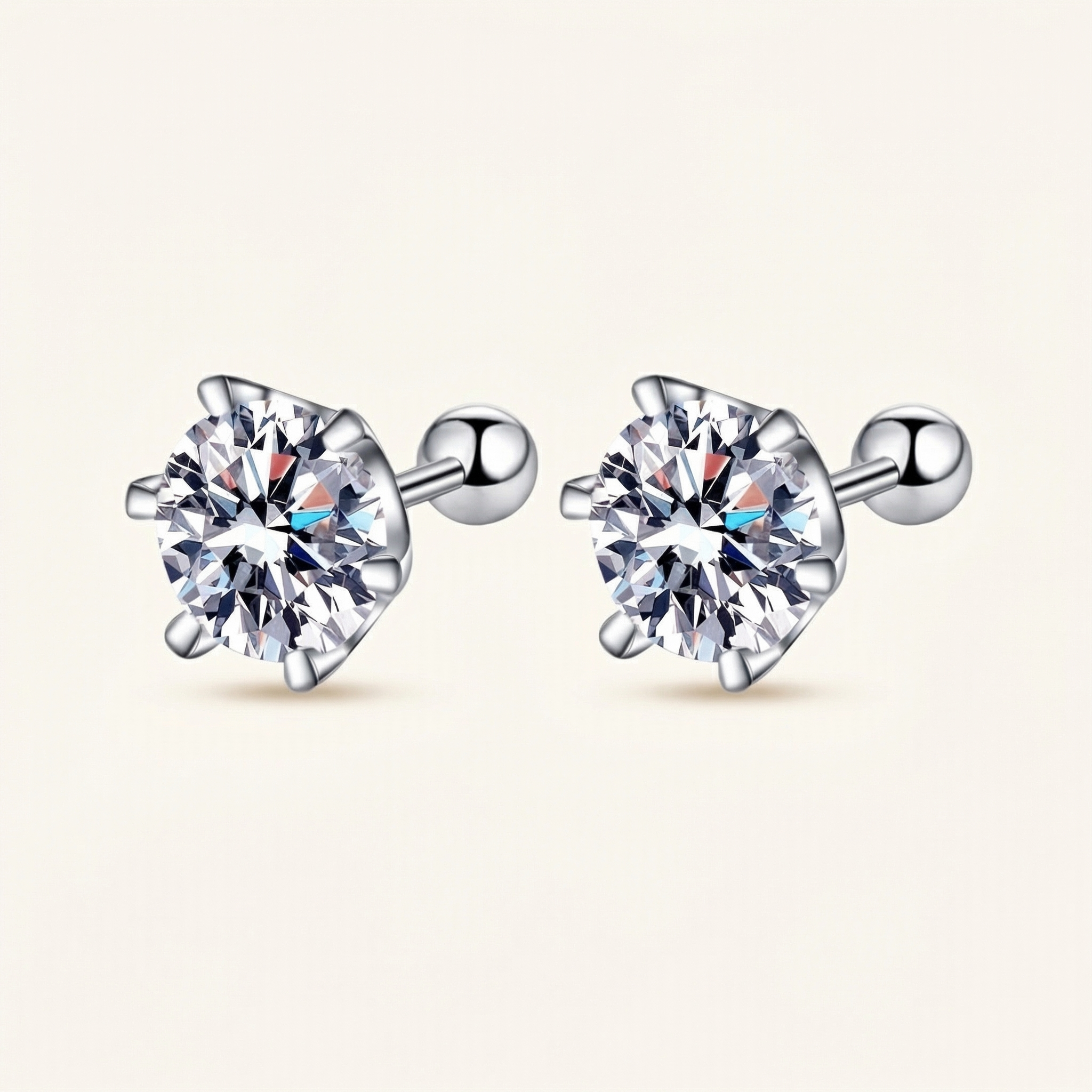 Cassian Moissanite Earring