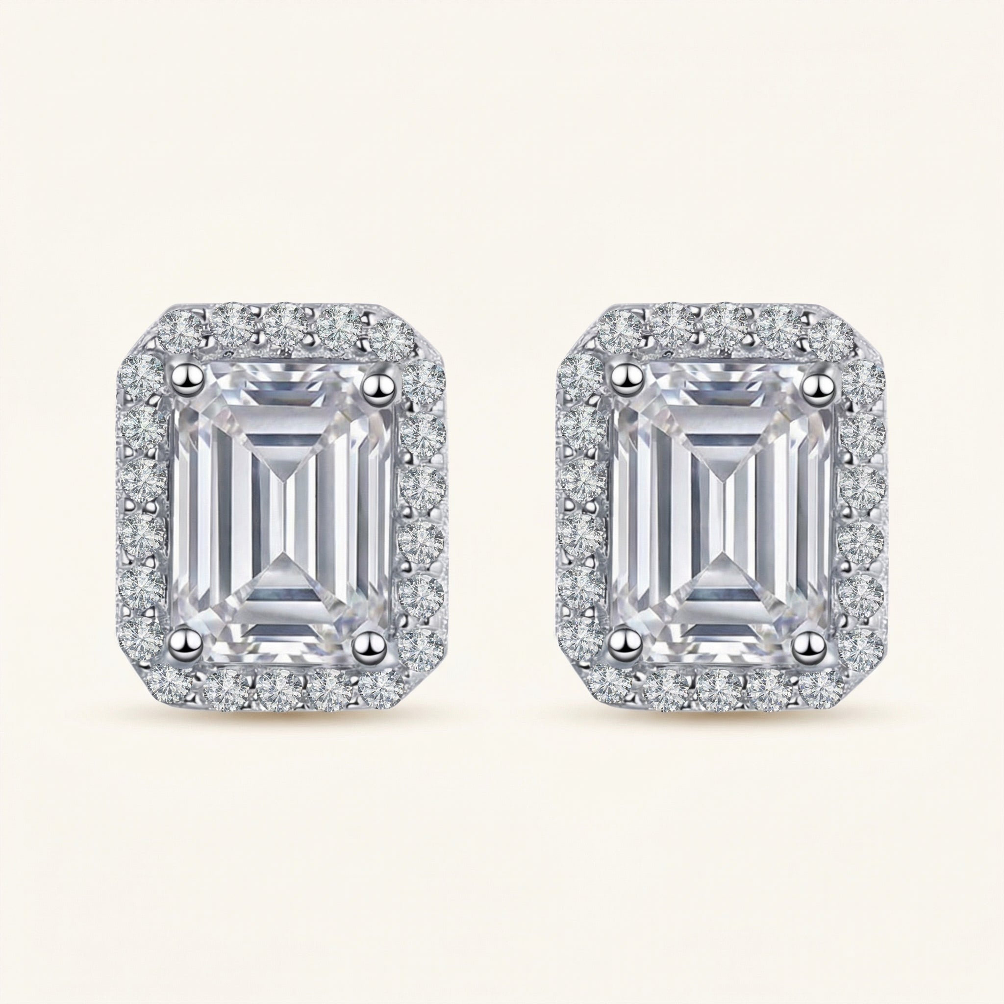 Brynn Moissanite Earring
