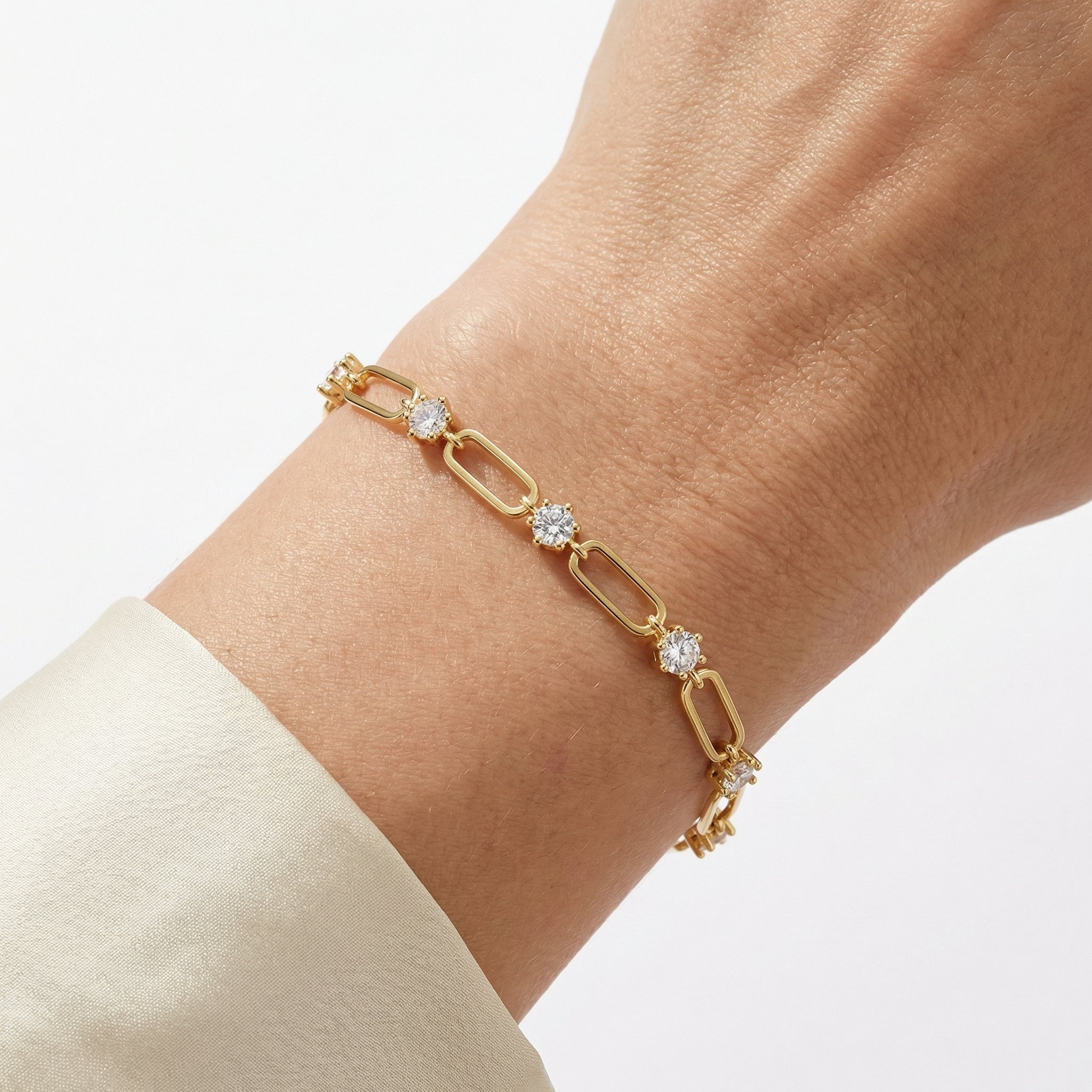 Dune Moissanite Bracelet