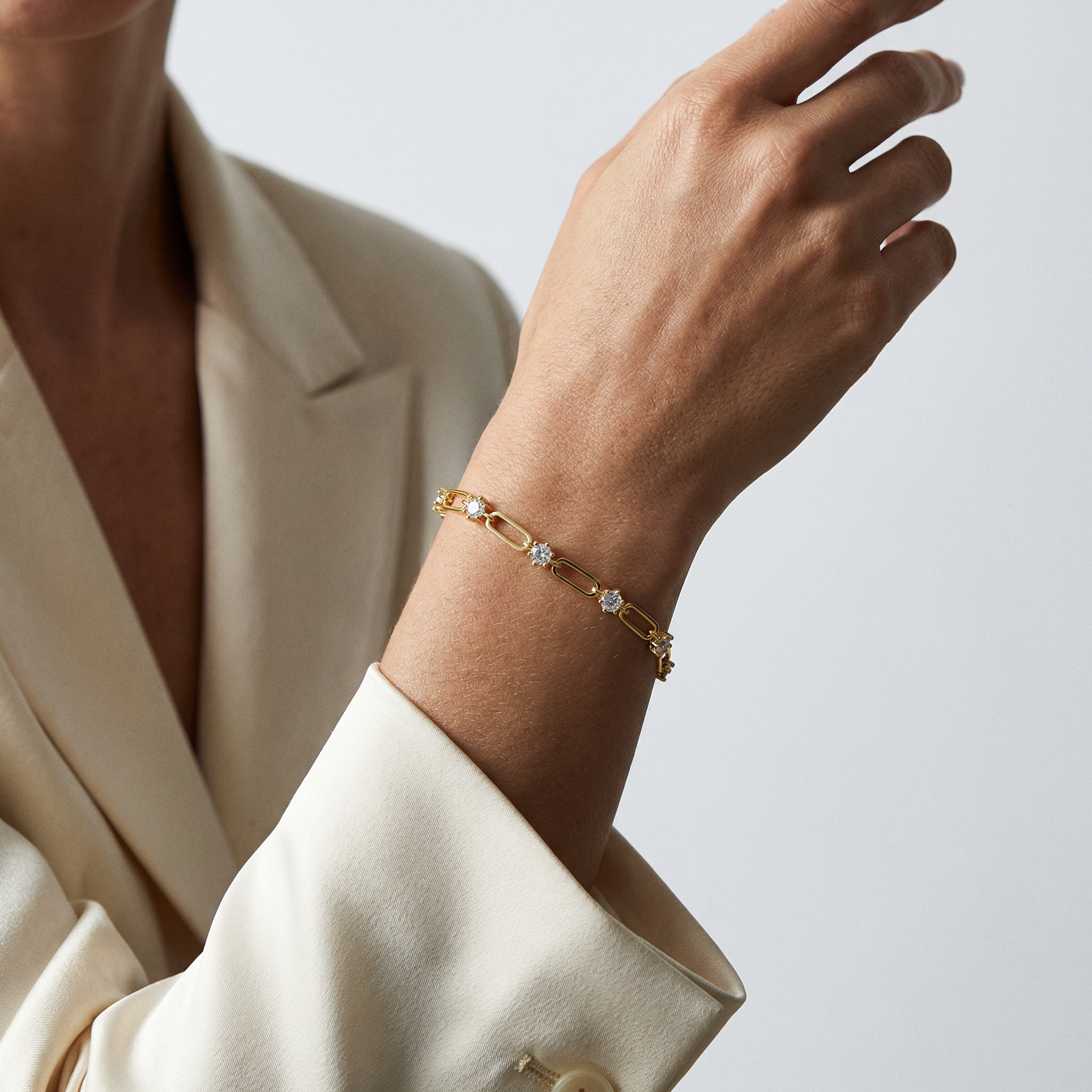 Dune Moissanite Bracelet