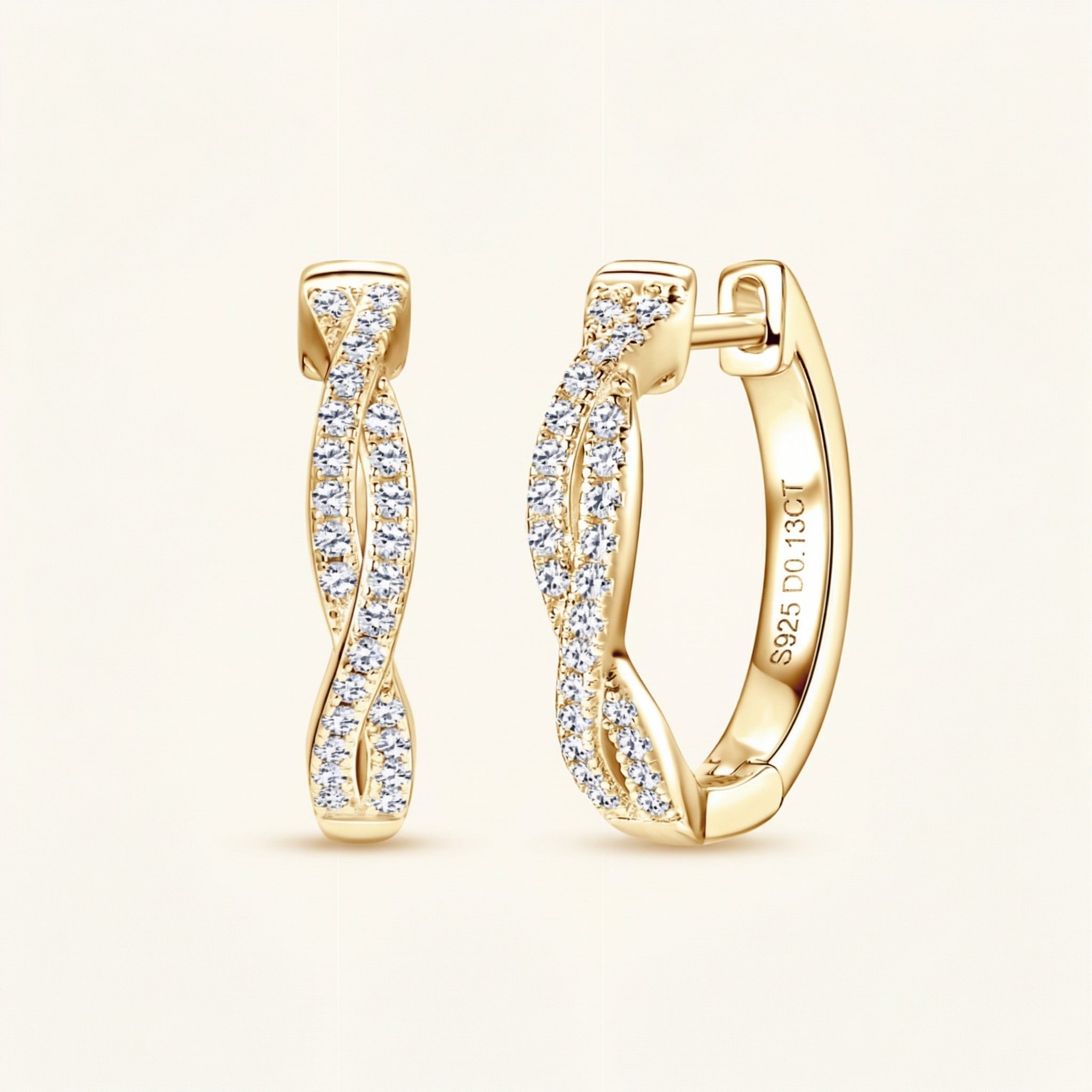Rosaline Moissanite Earring