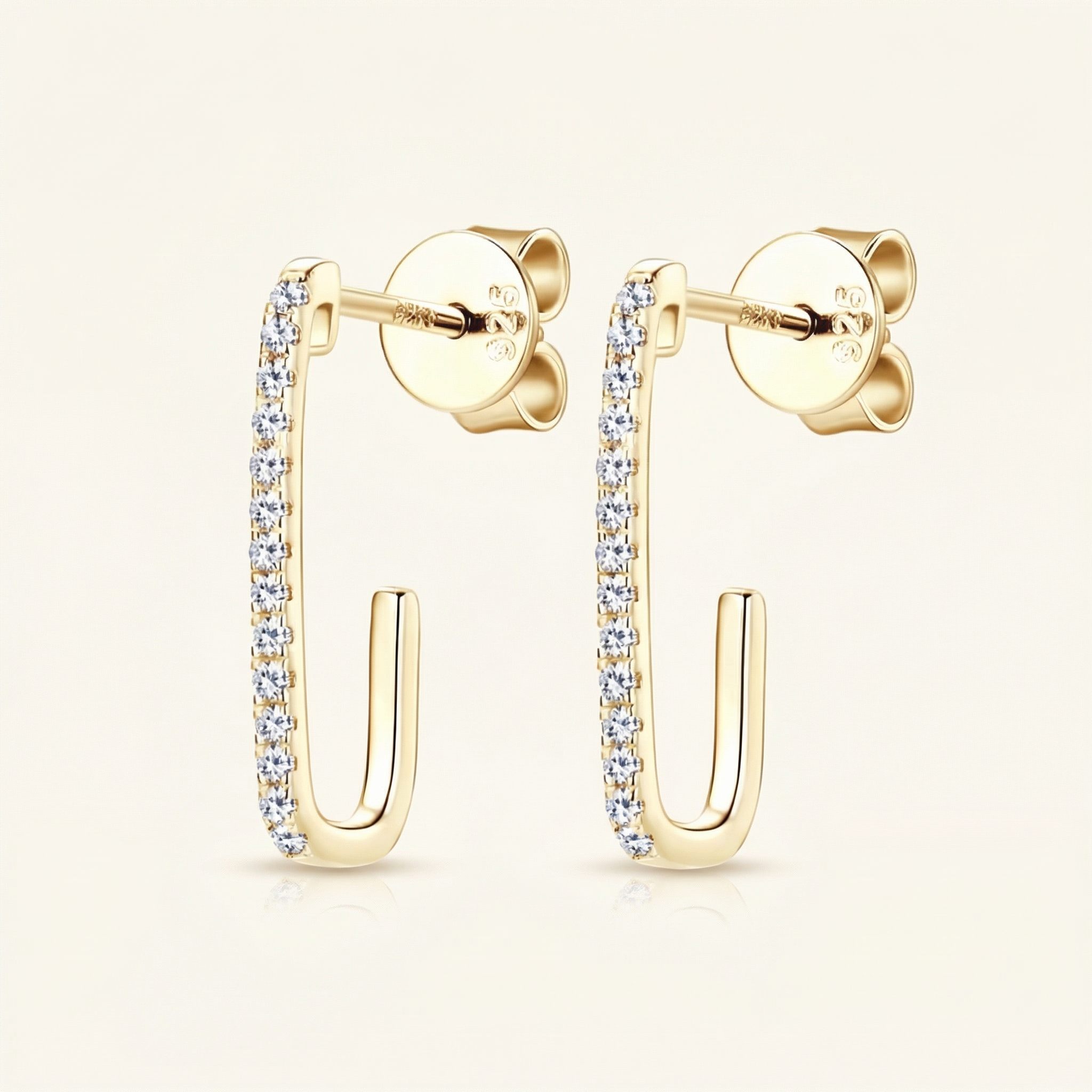 Imara Moissanite Earring