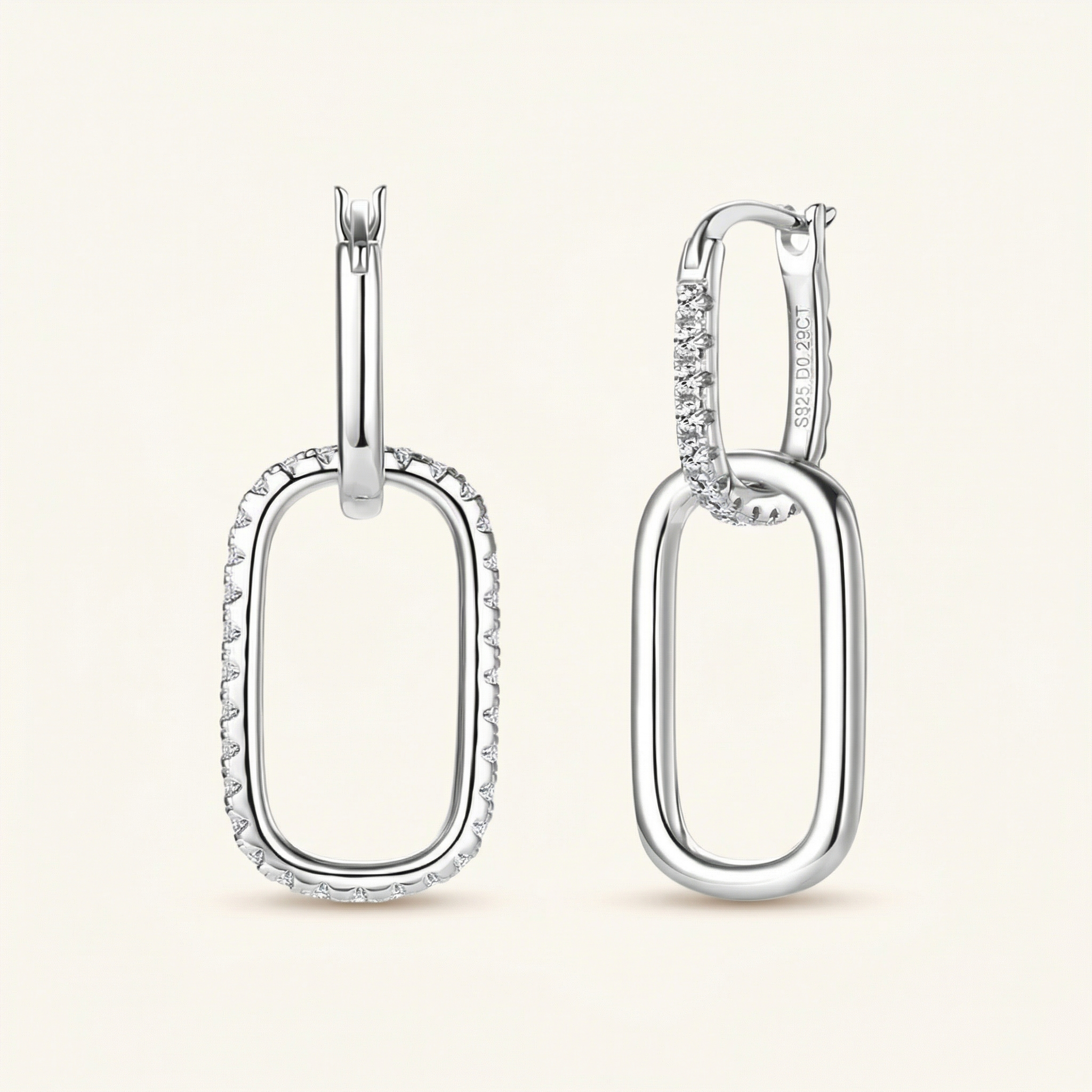 Willa Moissanite Earring