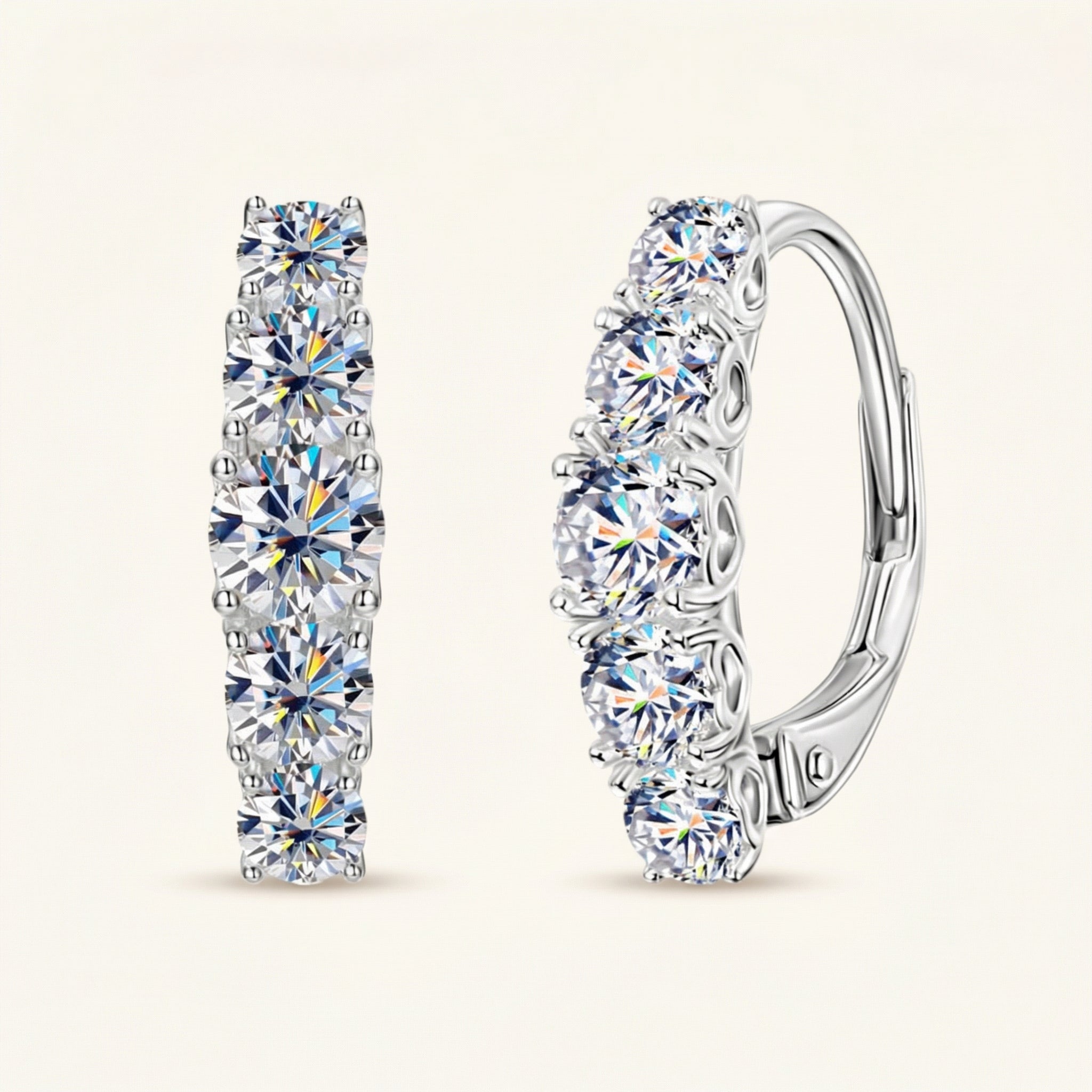 Virel Moissanite Earring