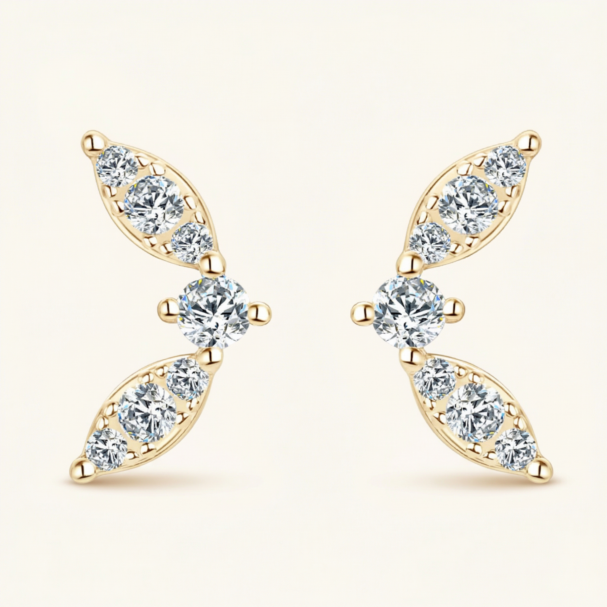 Calista Moissanite Earring