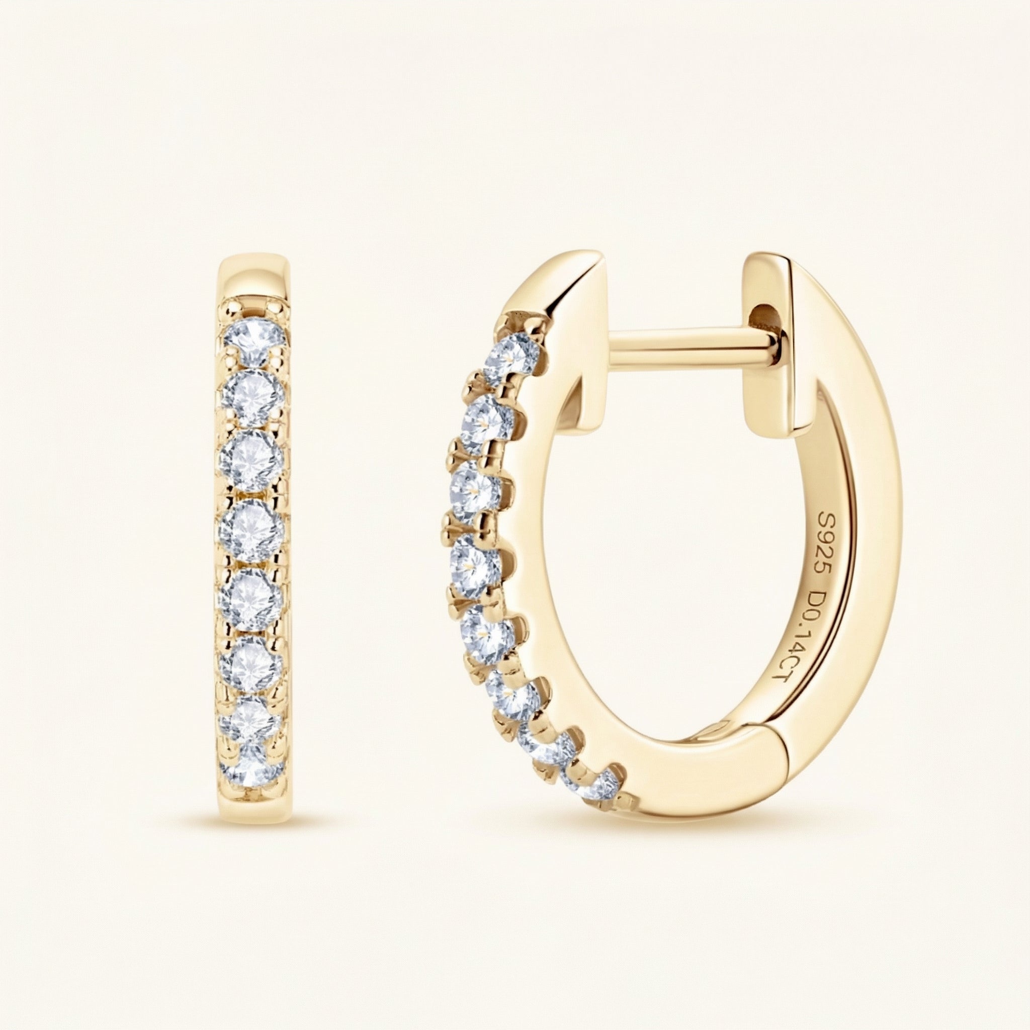 Rielle Moissanite Earring