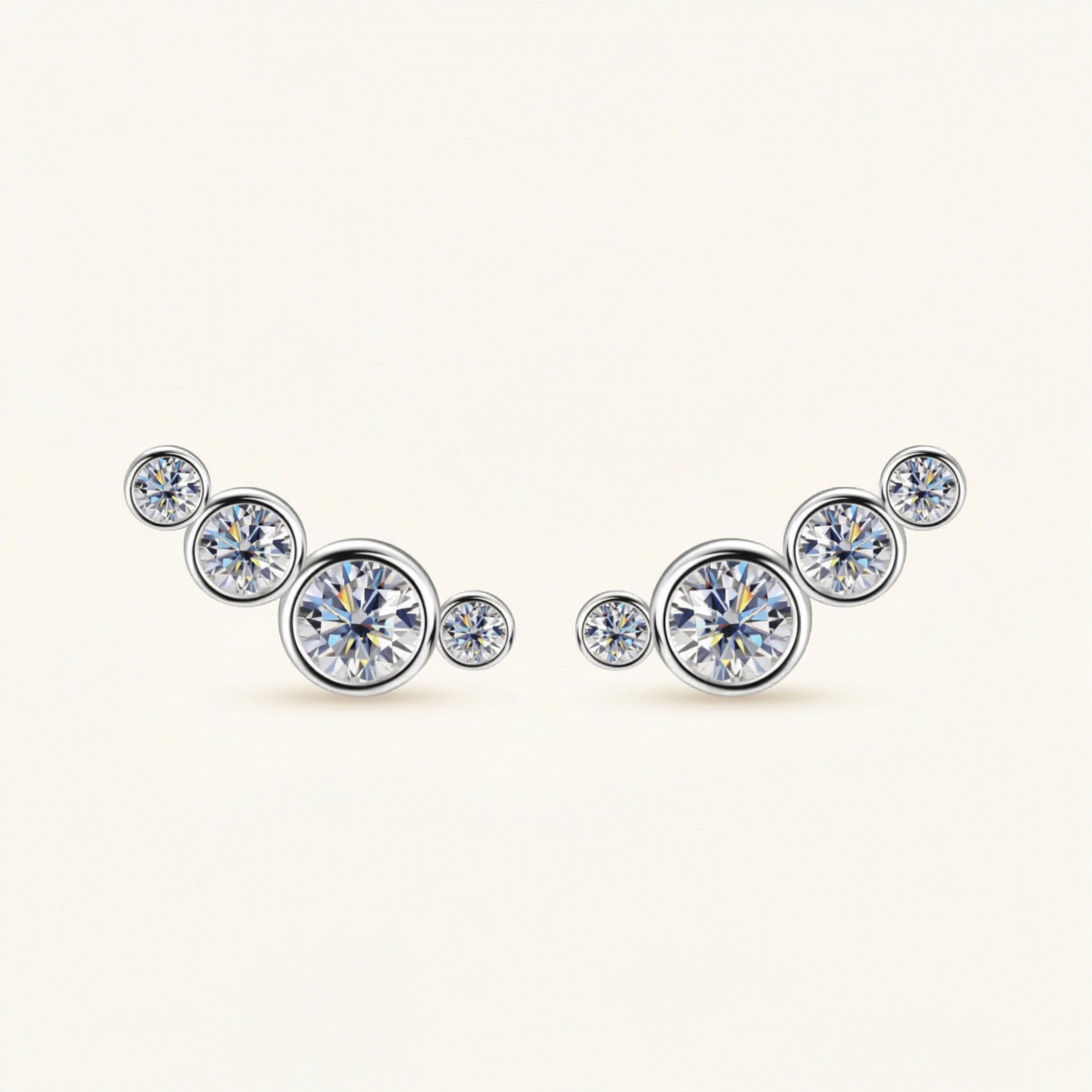 Briar Moissanite Earring