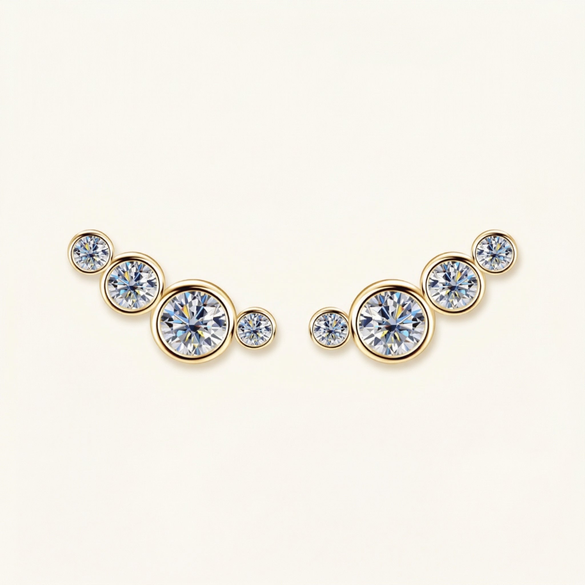 Briar Moissanite Earring