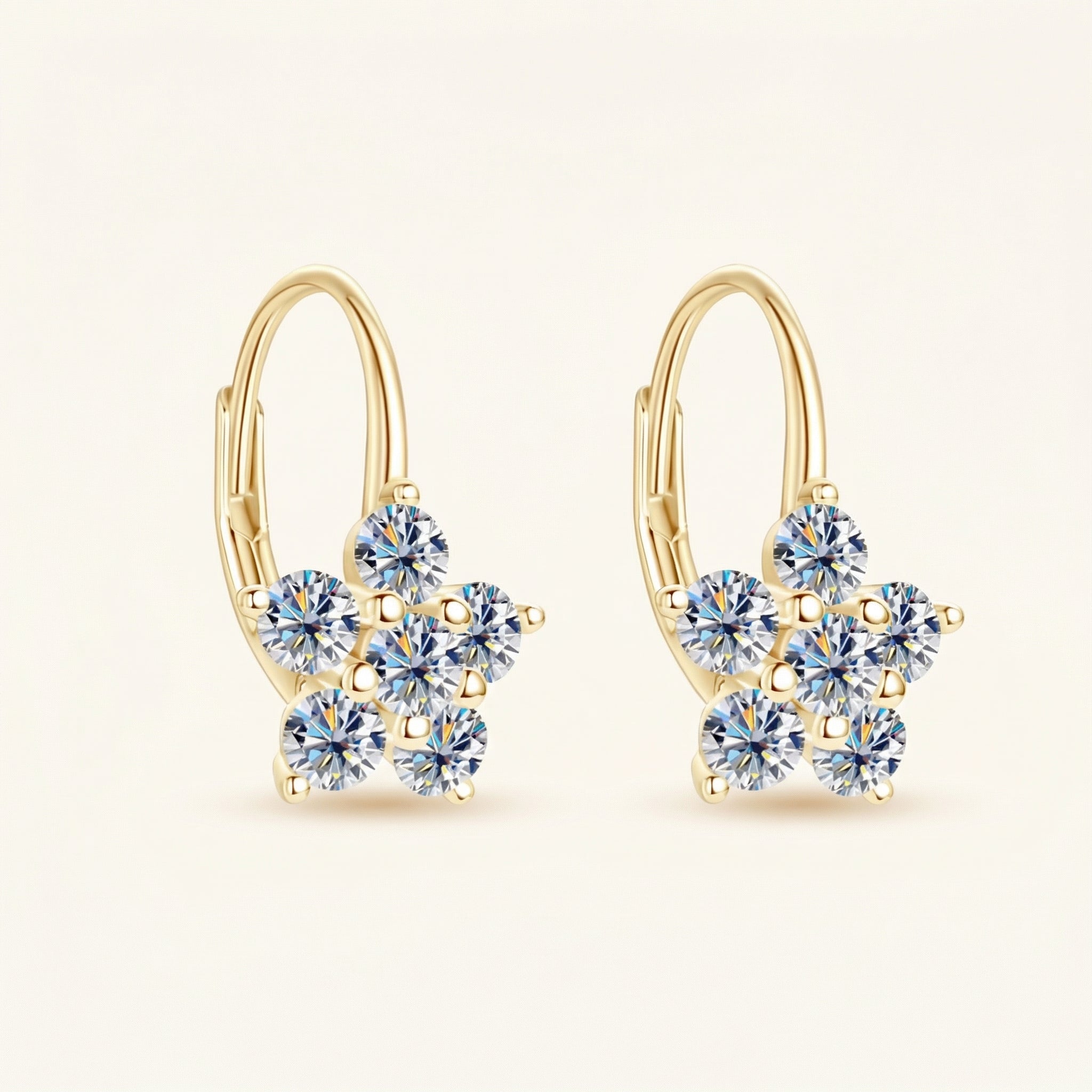 Taryn Moissanite Earring