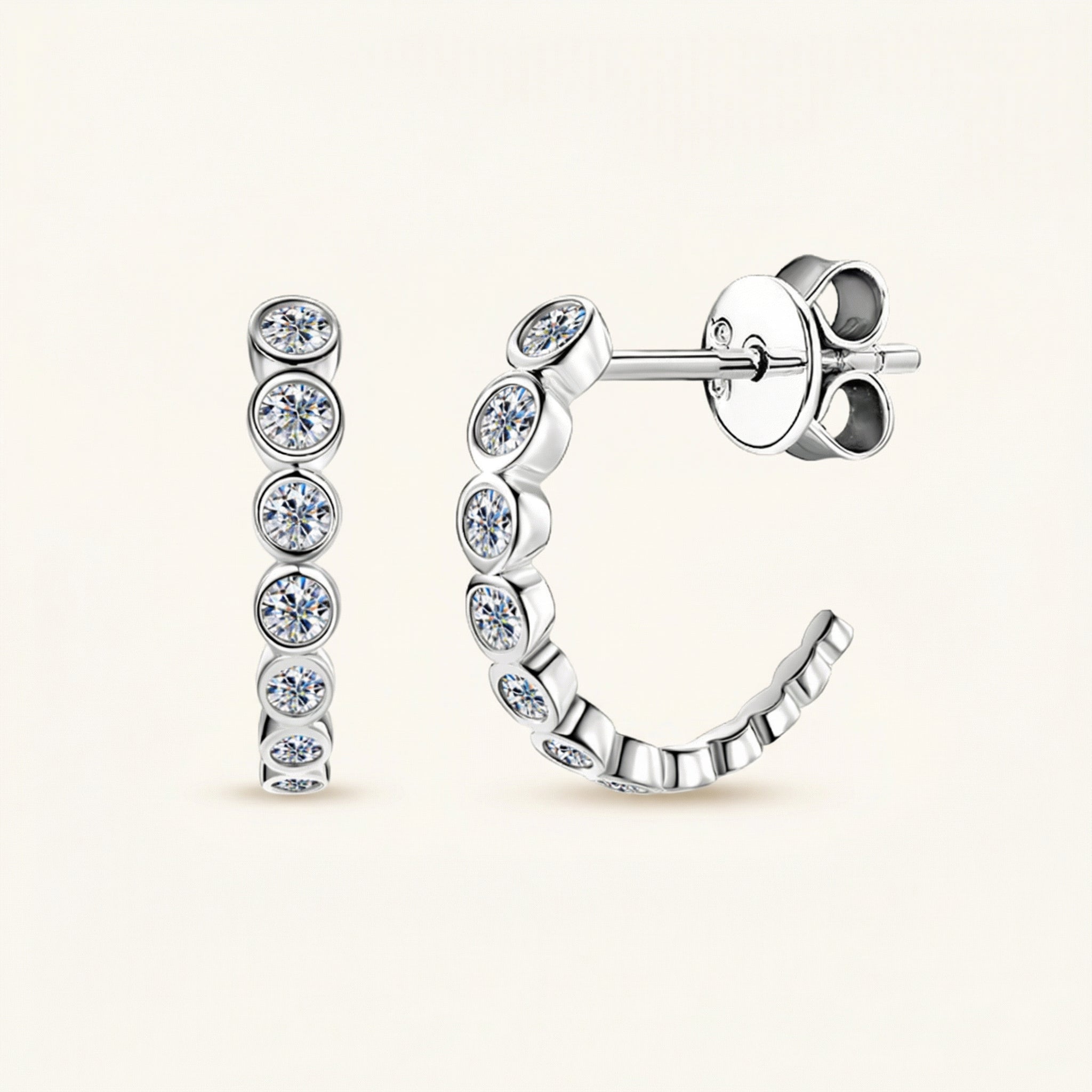Maren Moissanite Earring