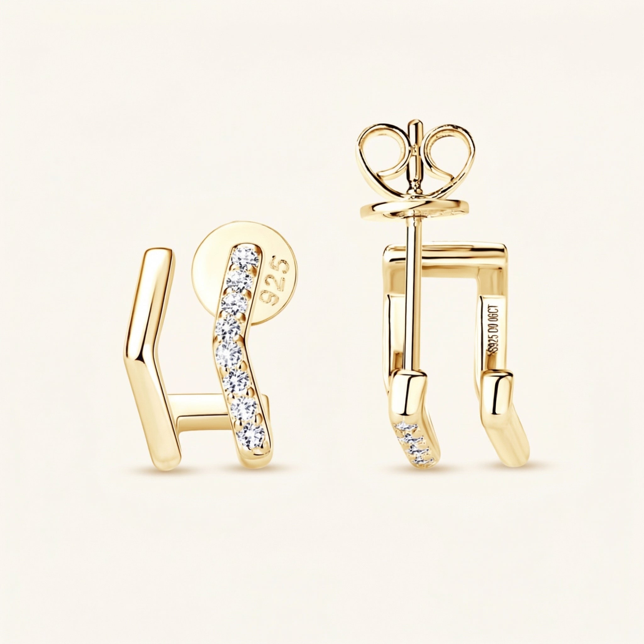 Zola Moissanite Earring