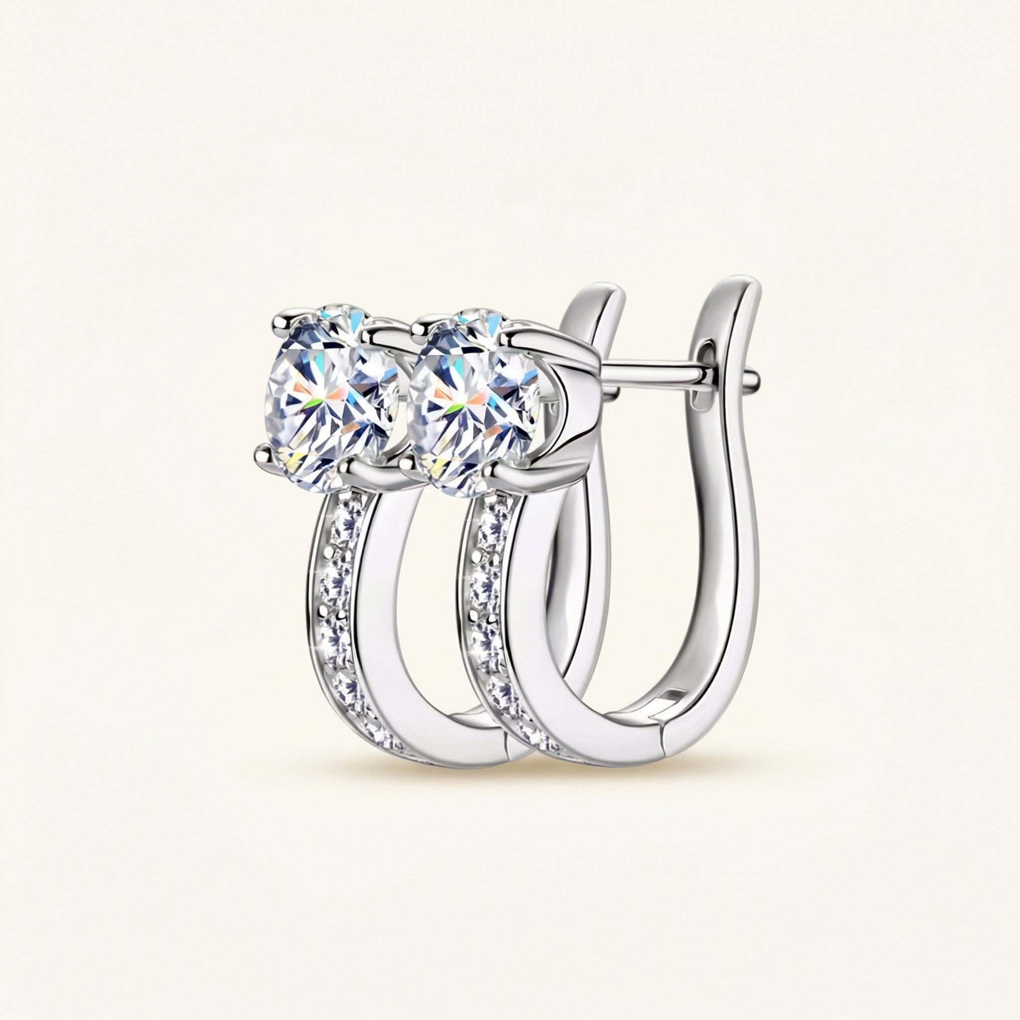 Aurelia Moissanite Earring