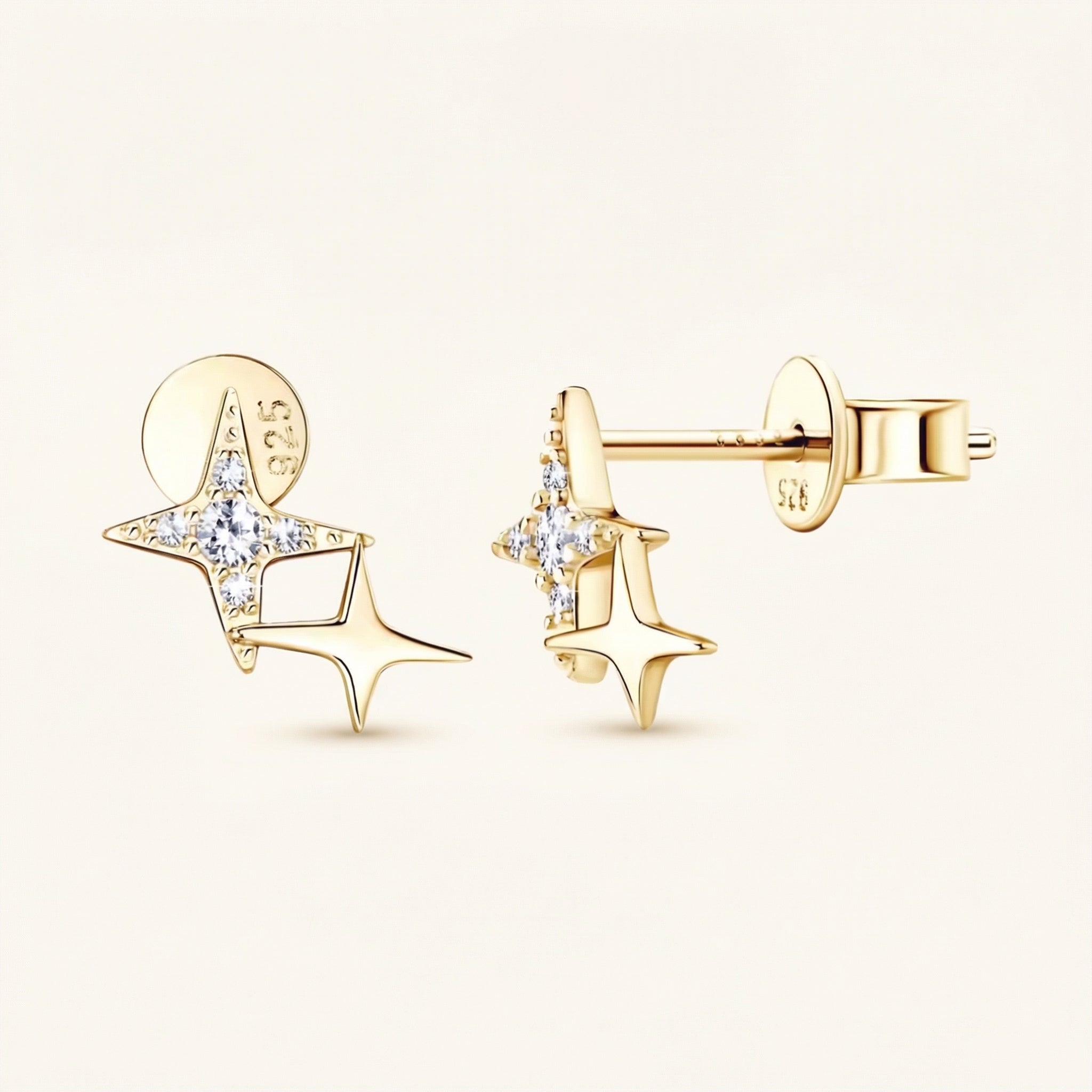 Piper Moissanite Earring