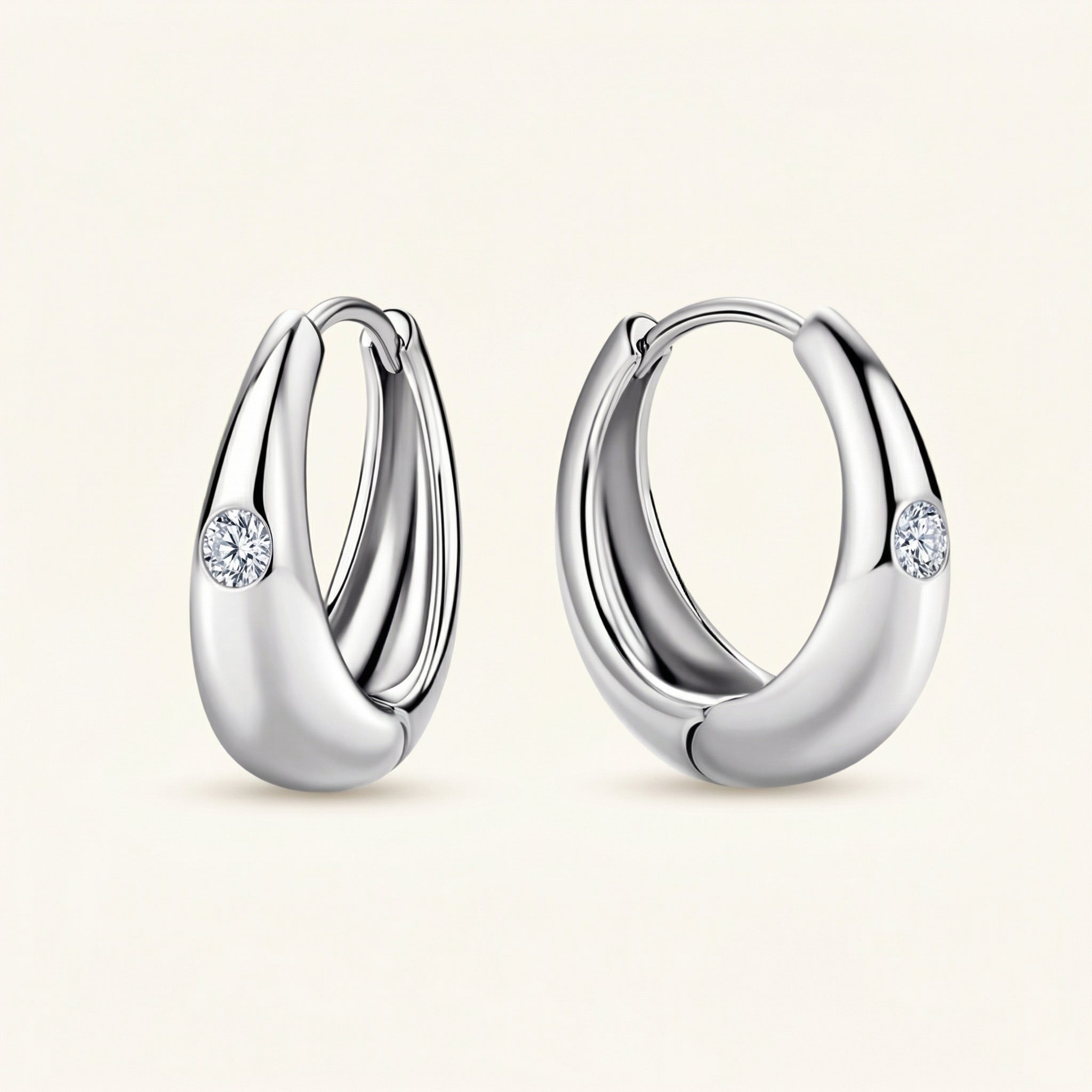 Waverly Moissanite Earring