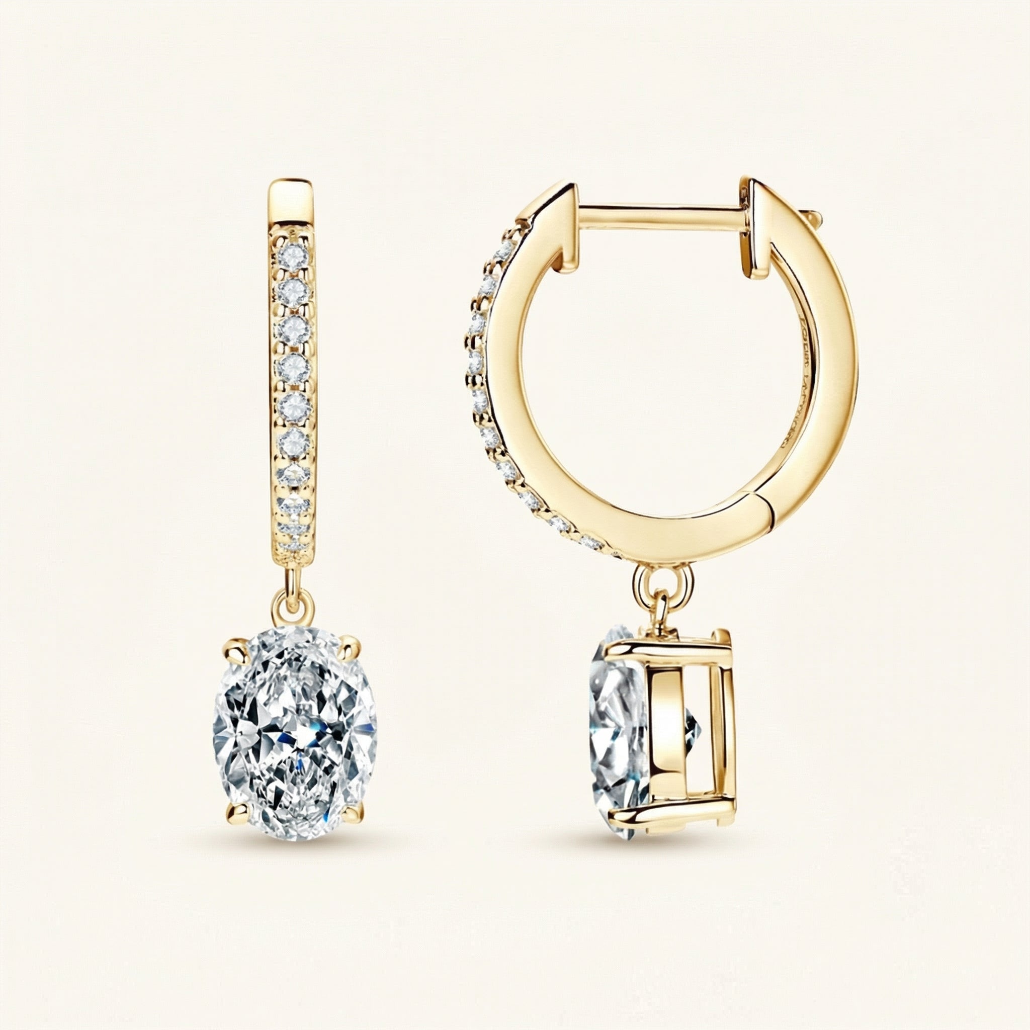 Marlowe Moissanite Earring