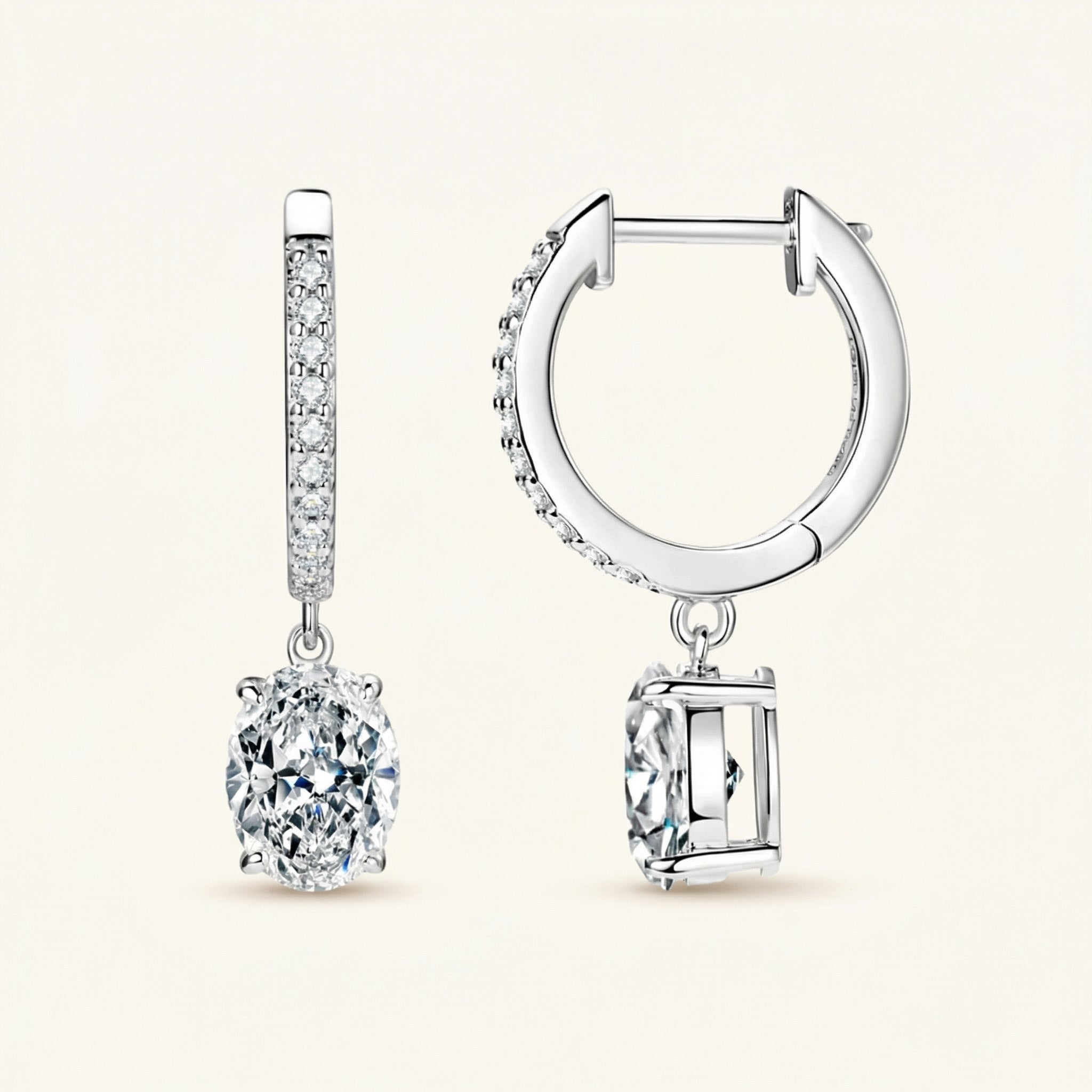 Marlowe Moissanite Earring