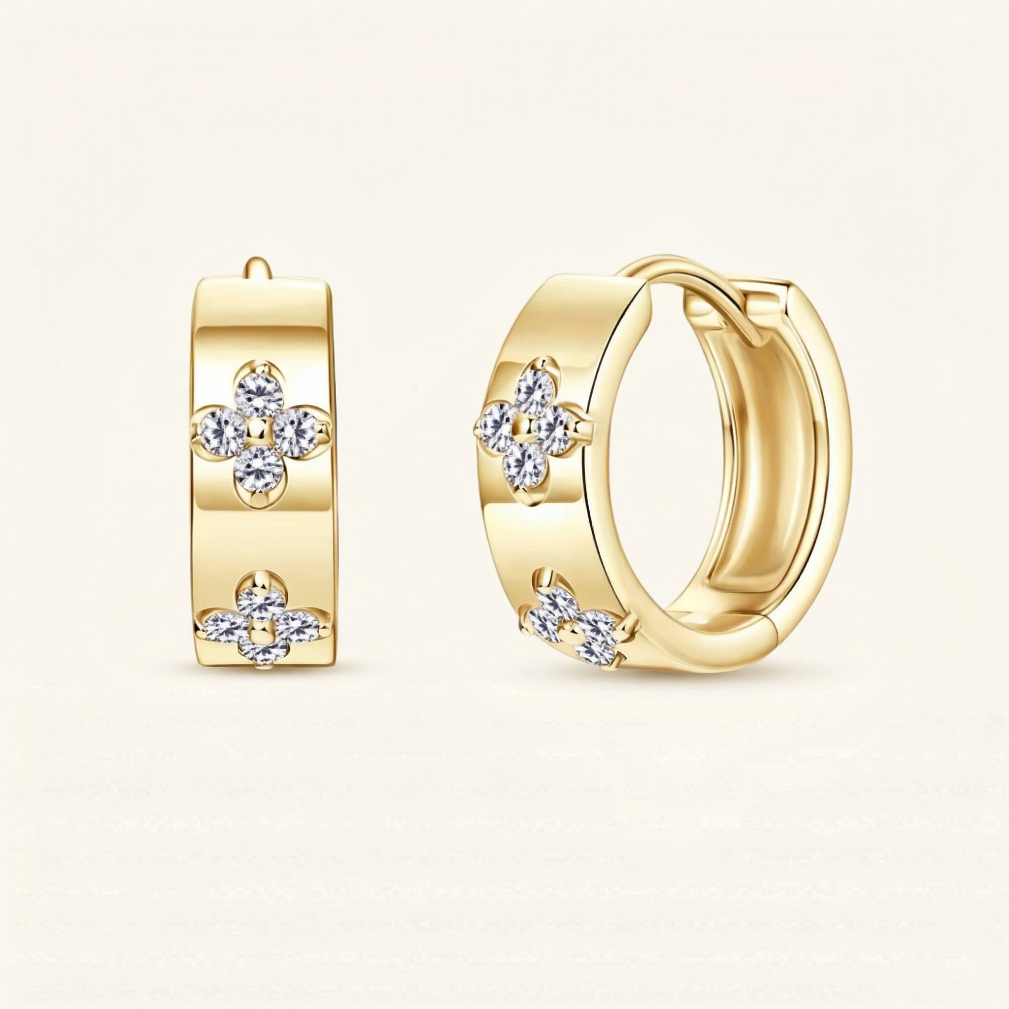 Elan Moissanite Earring