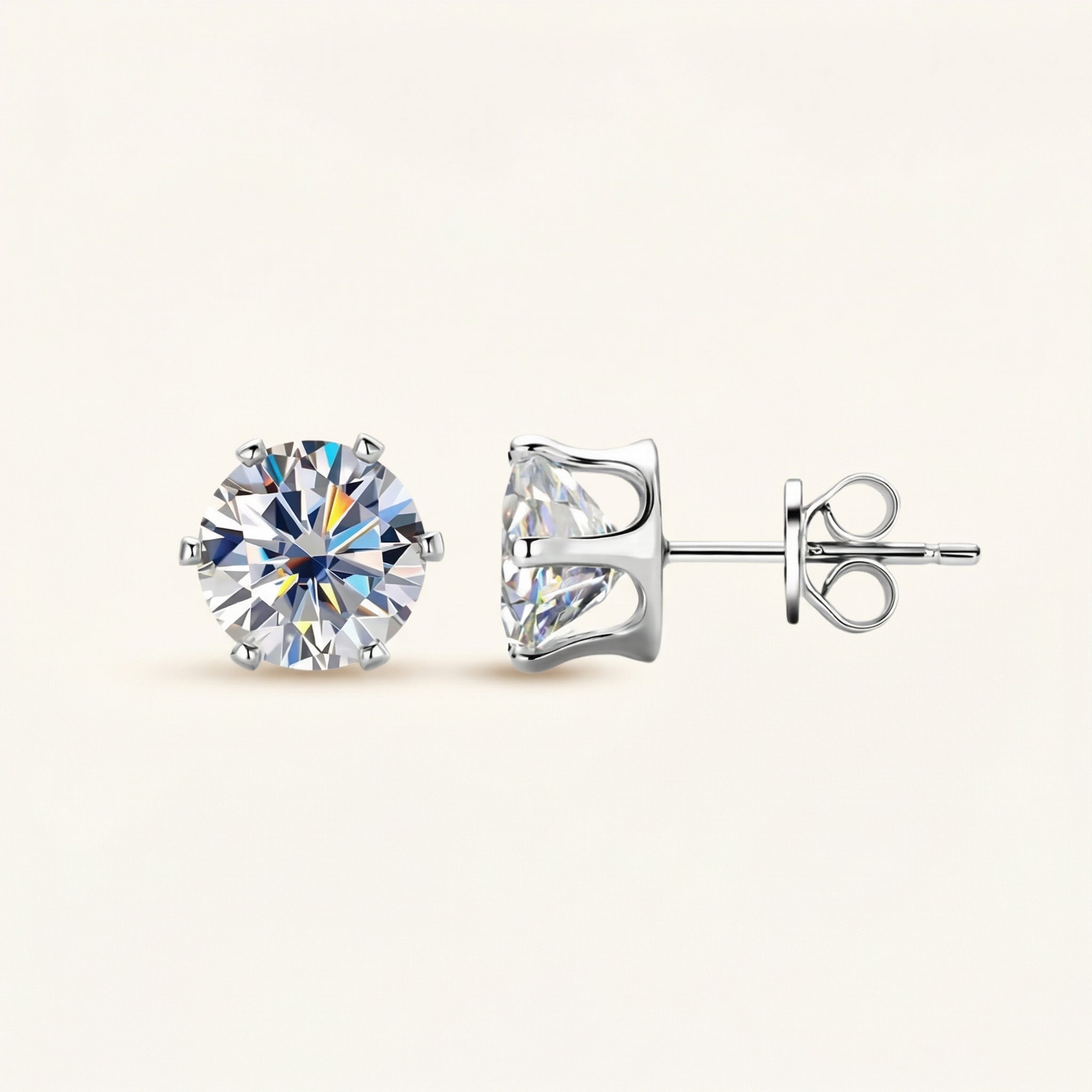 Orion Moissanite Earring