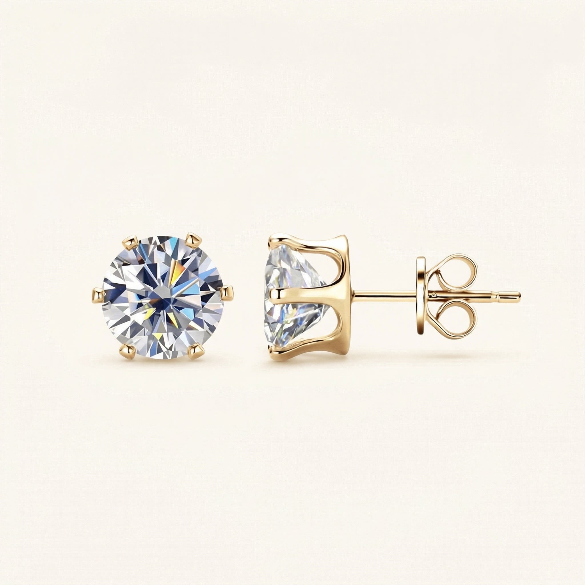 Orion Moissanite Earring