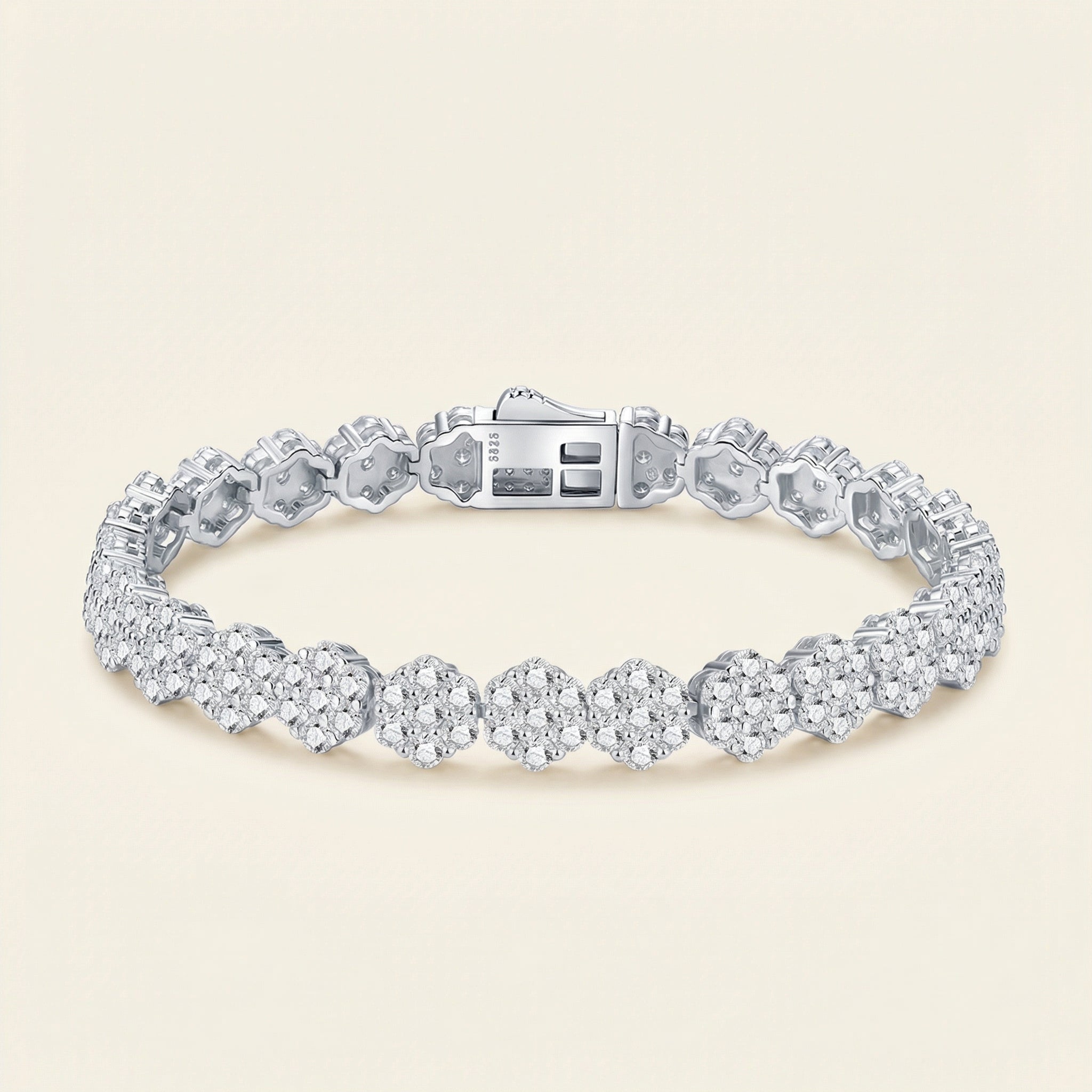 Cinder Moissanite Bracelet