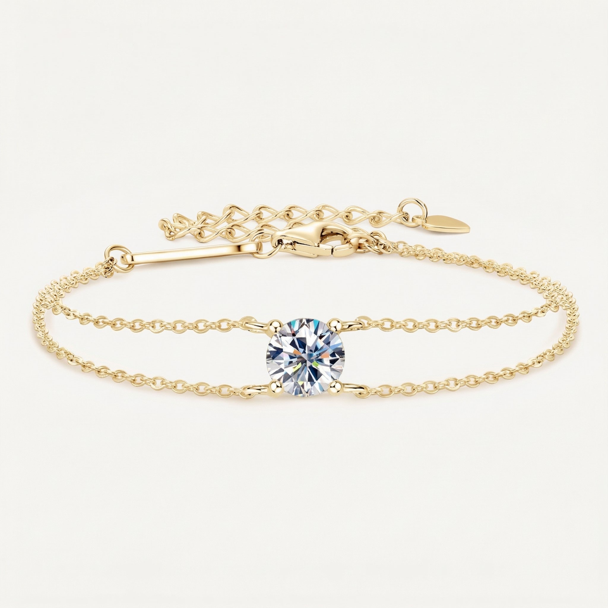 Dove Moissanite Bracelet