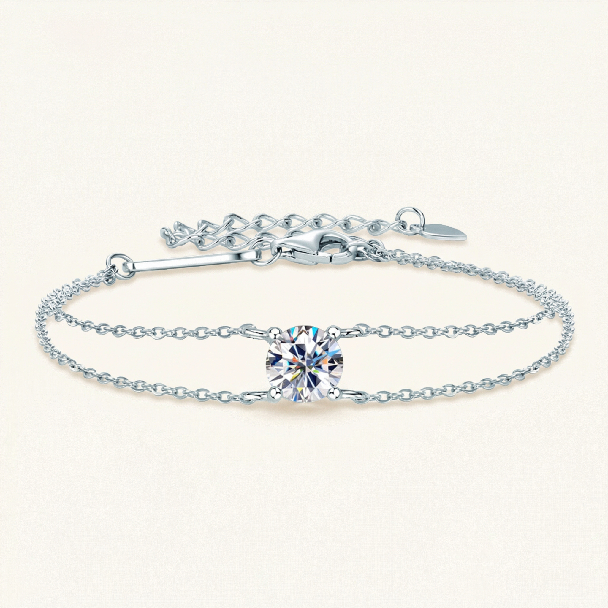 Dove Moissanite Bracelet
