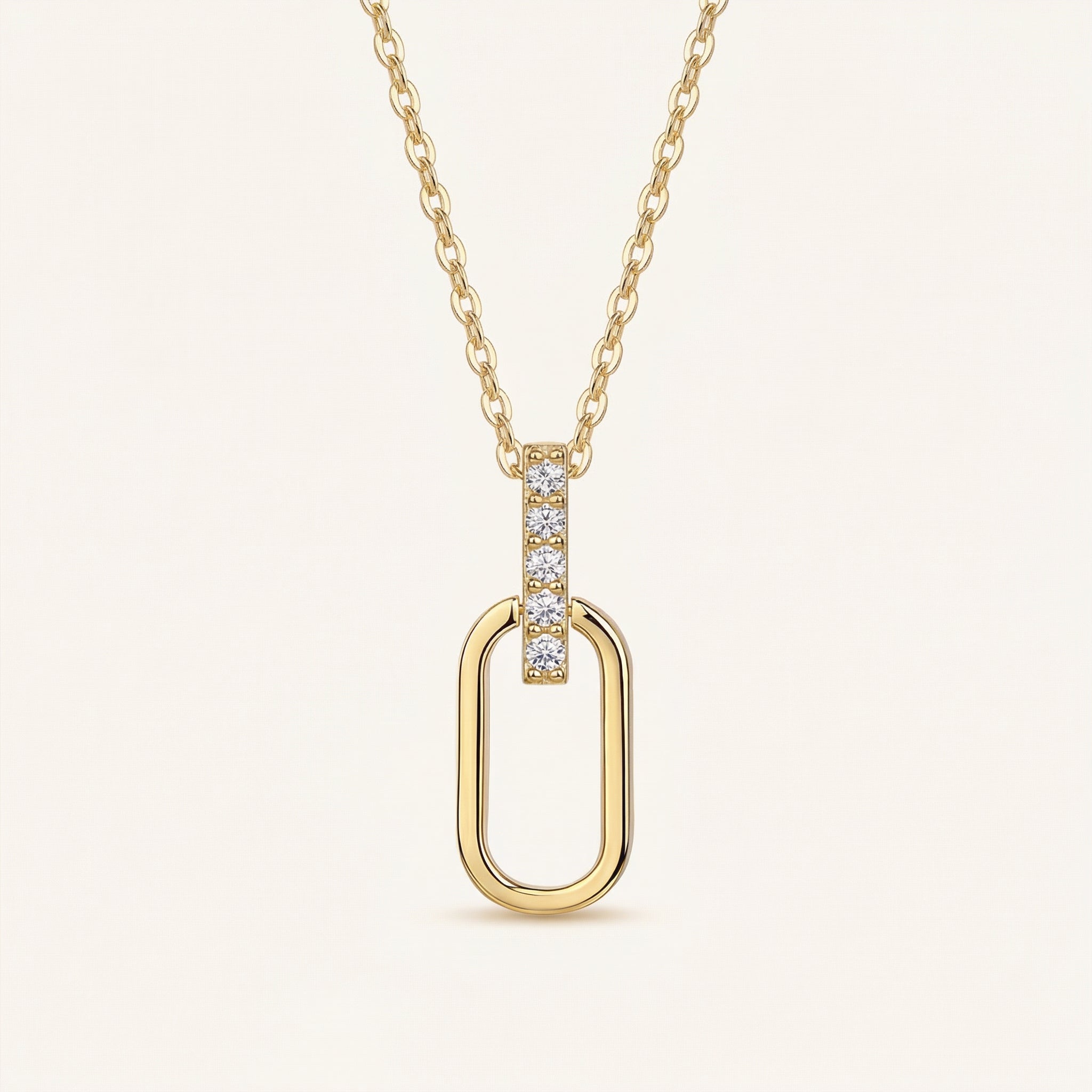 Delia Moissanite Necklace