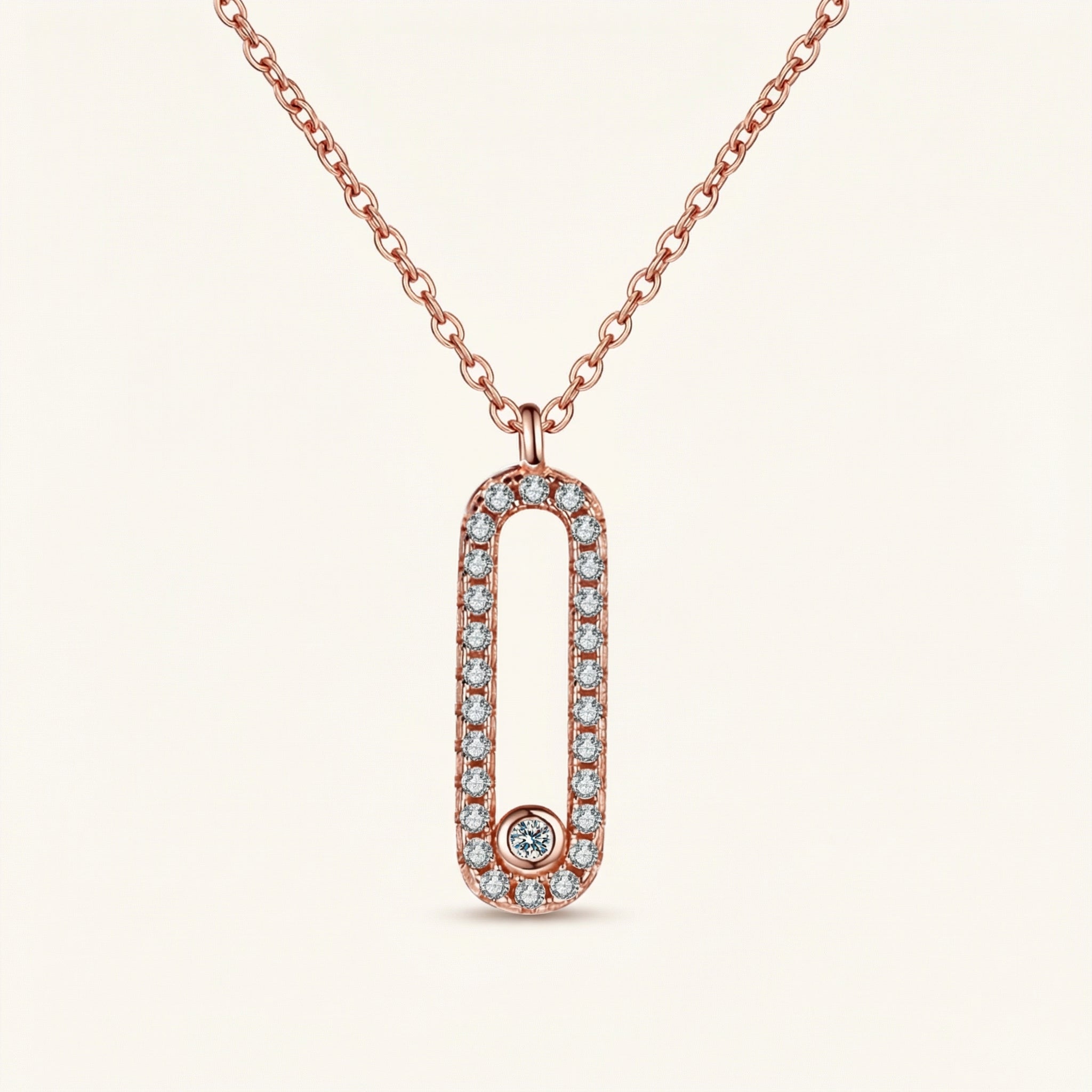 Auryn Moissanite Necklace