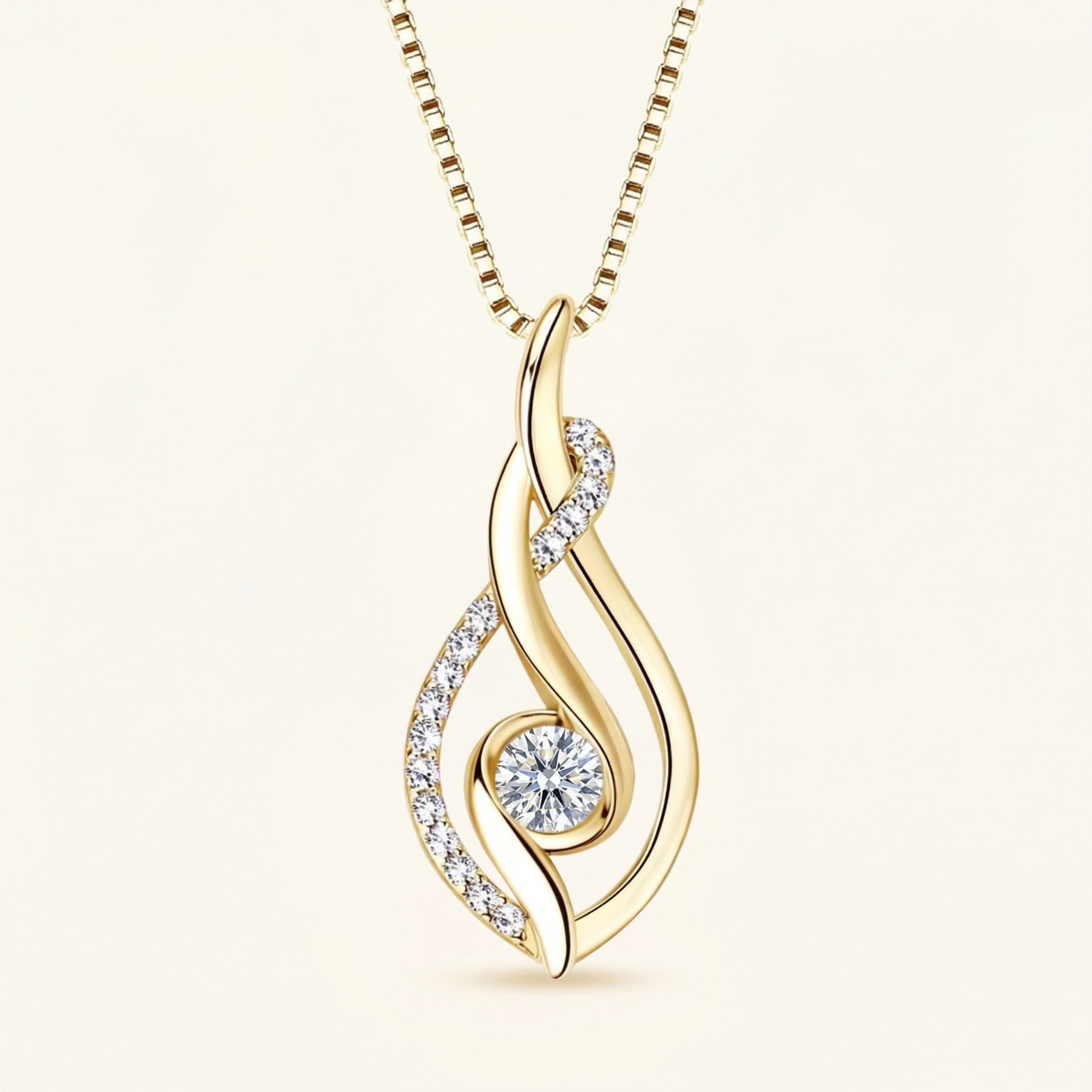 Elspeth Moissanite Necklace