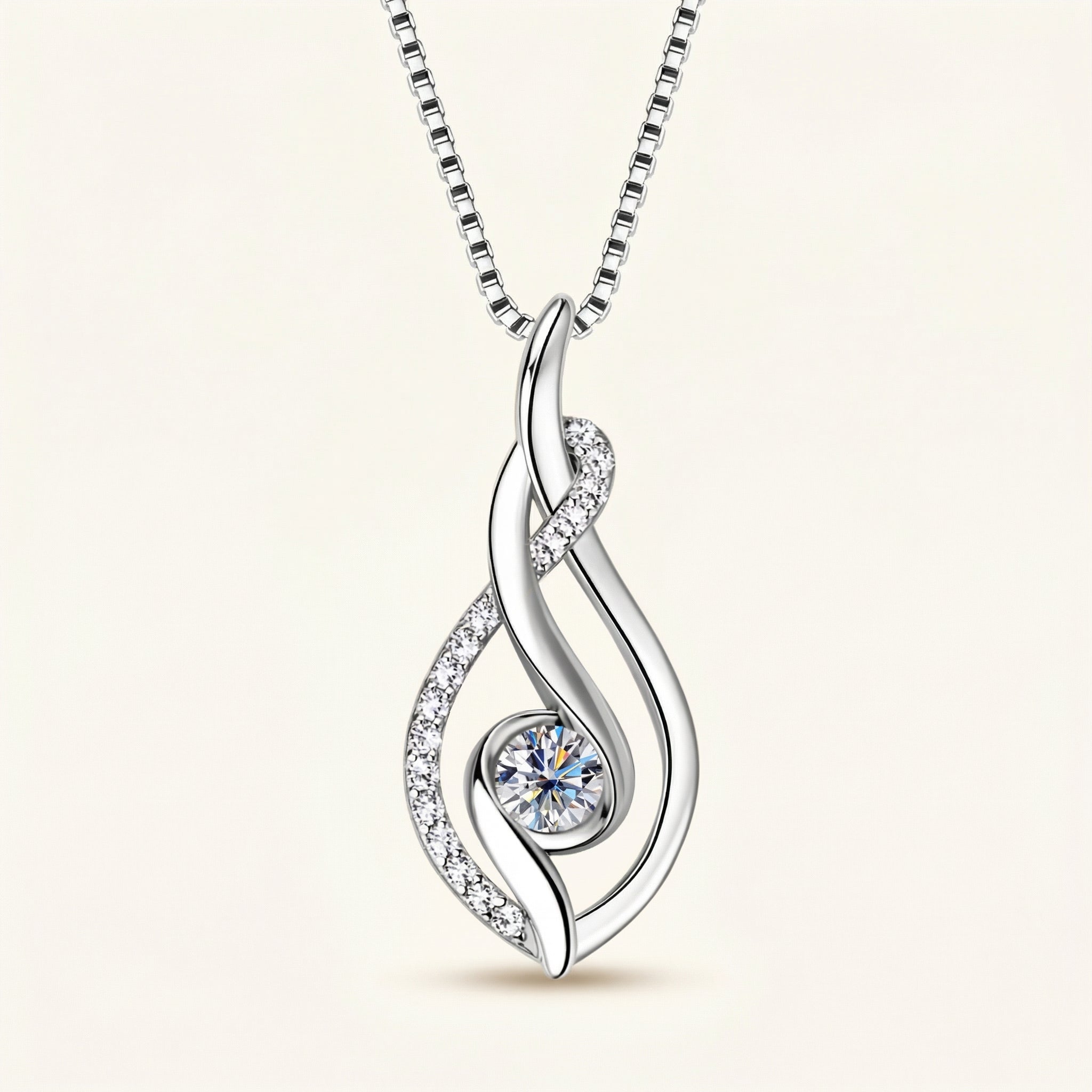Elspeth Moissanite Necklace