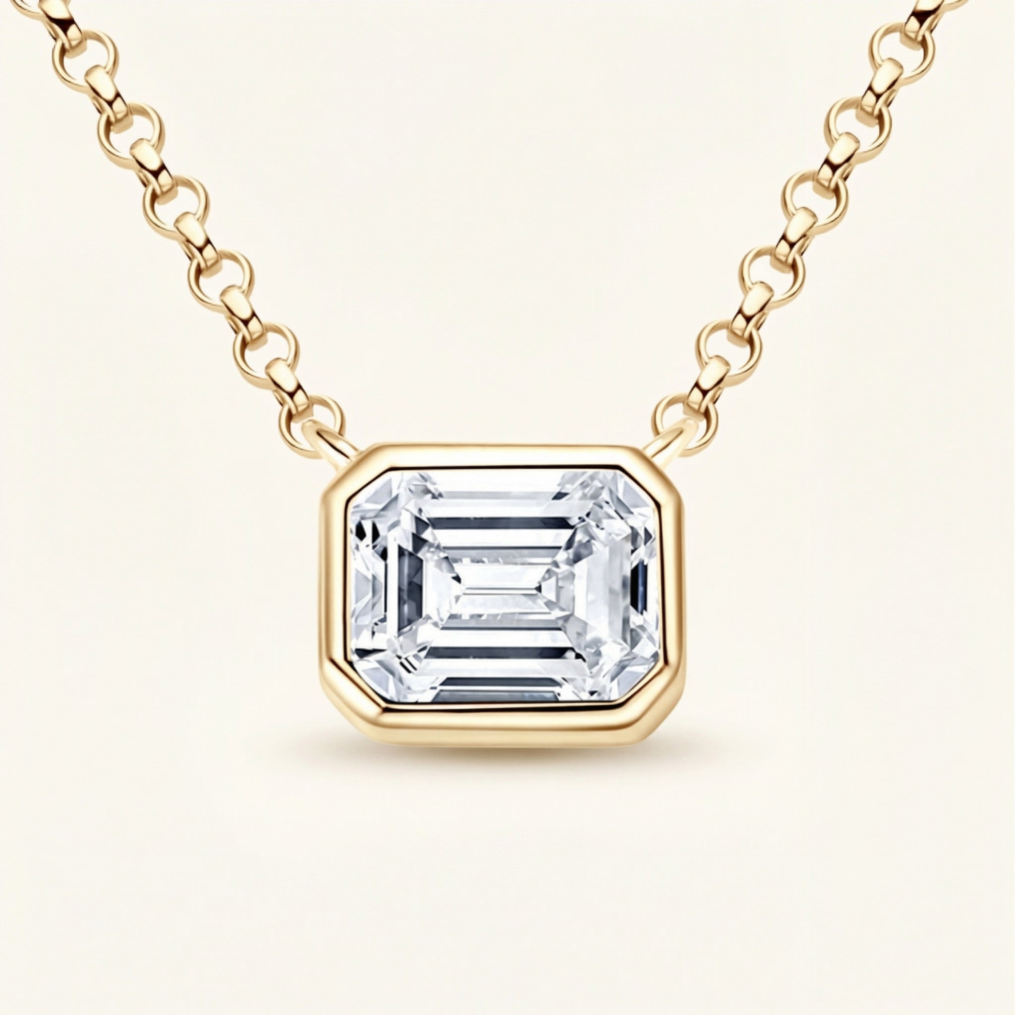 Solvene Moissanite Necklace