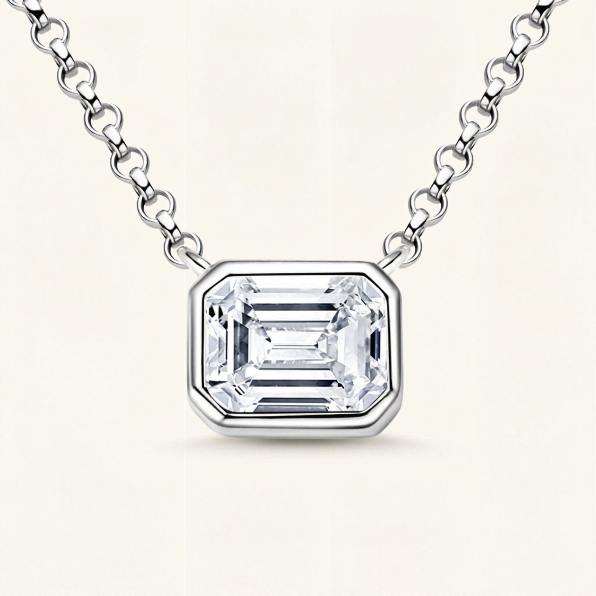 Solvene Moissanite Necklace