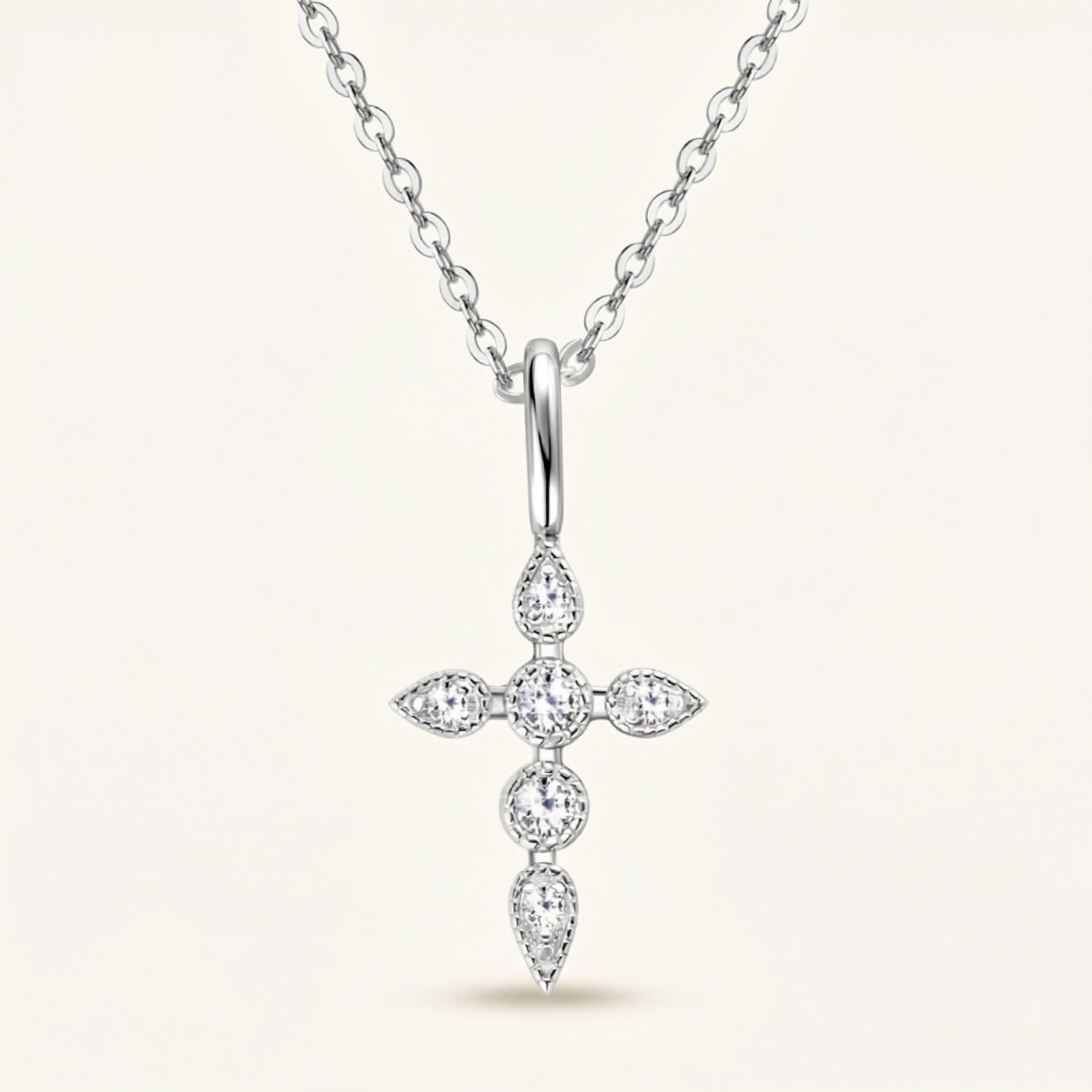 Raina Moissanite Necklace