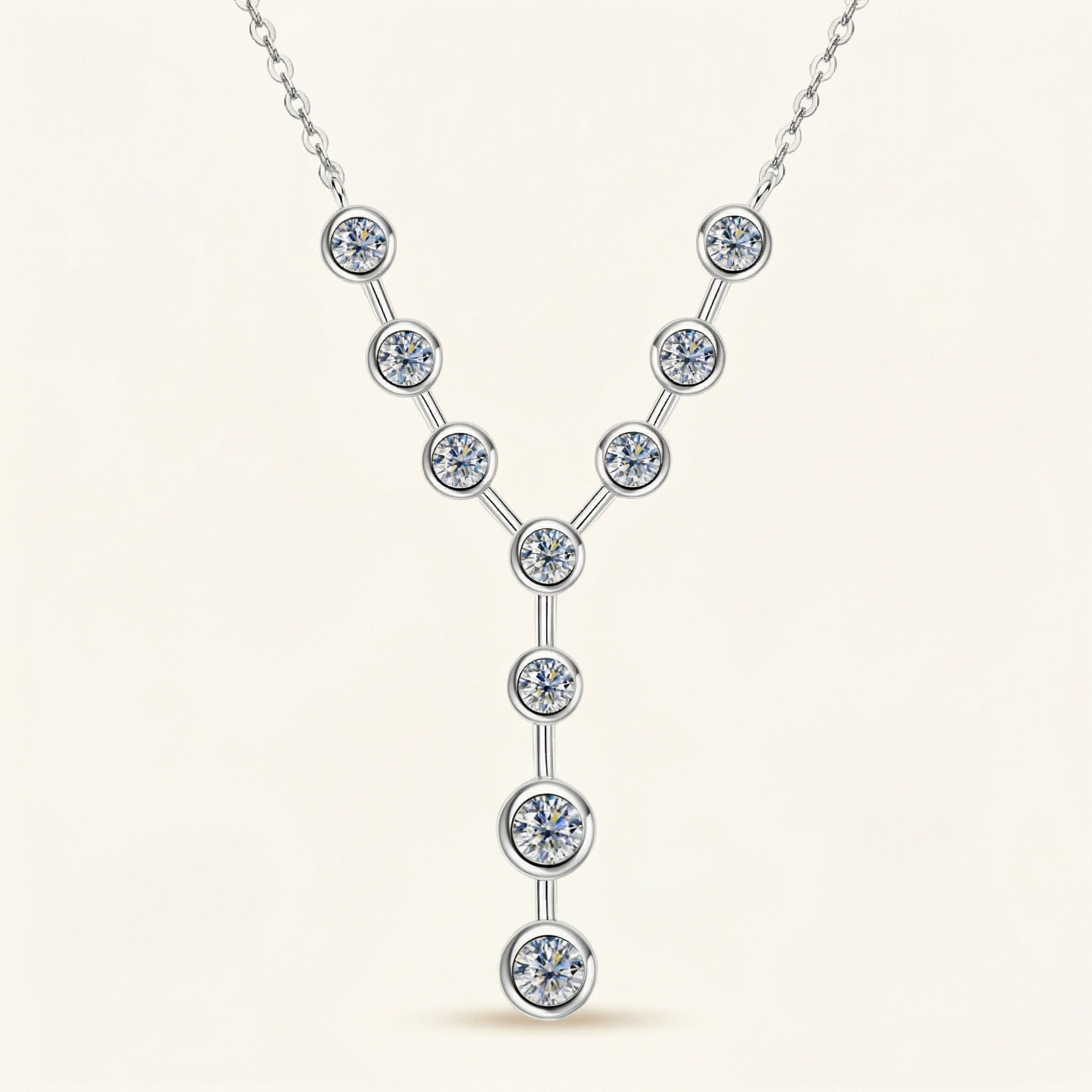 Nerissa Moissanite Necklace