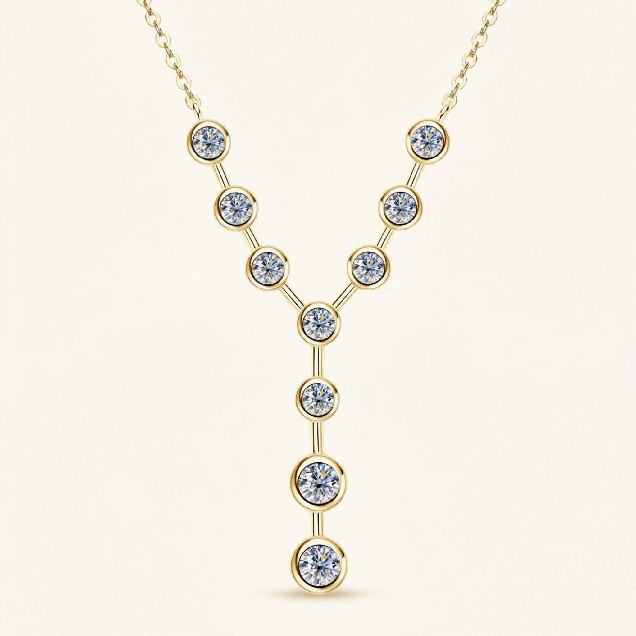 Nerissa Moissanite Necklace