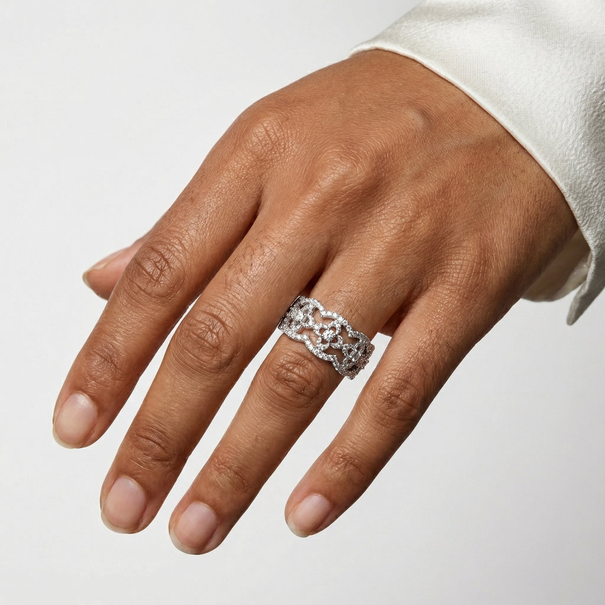 Harper Moissanite Ring
