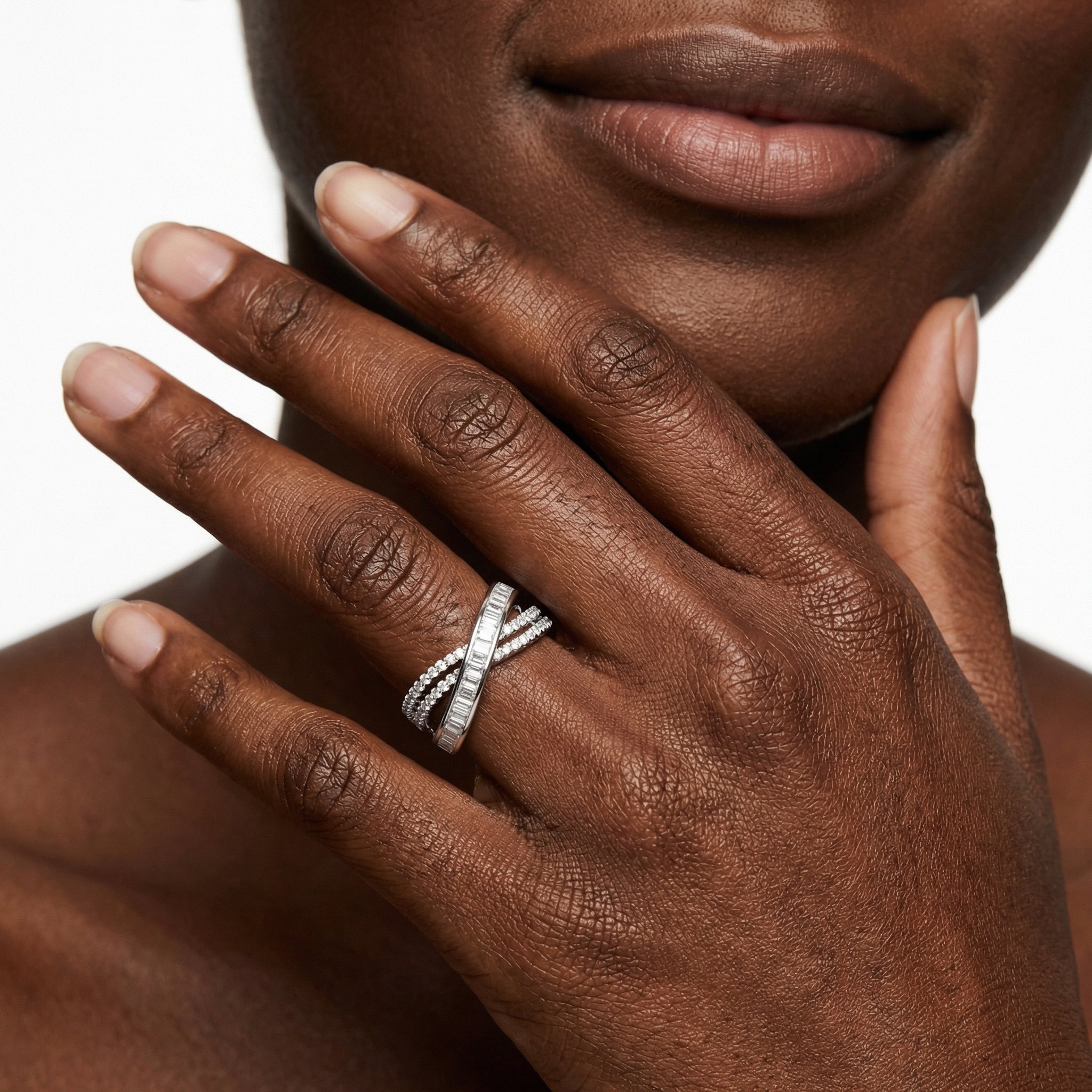Brooke Moissanite Ring