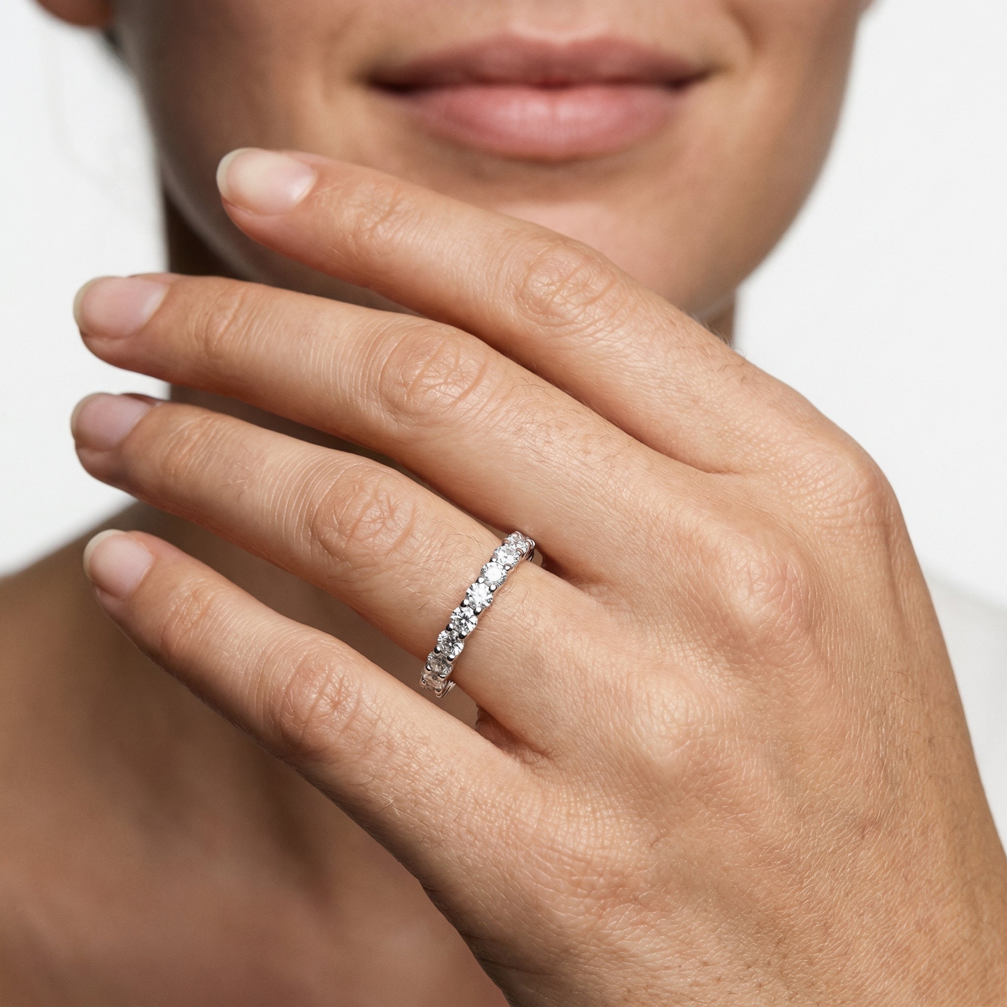 Reese Moissanite Ring
