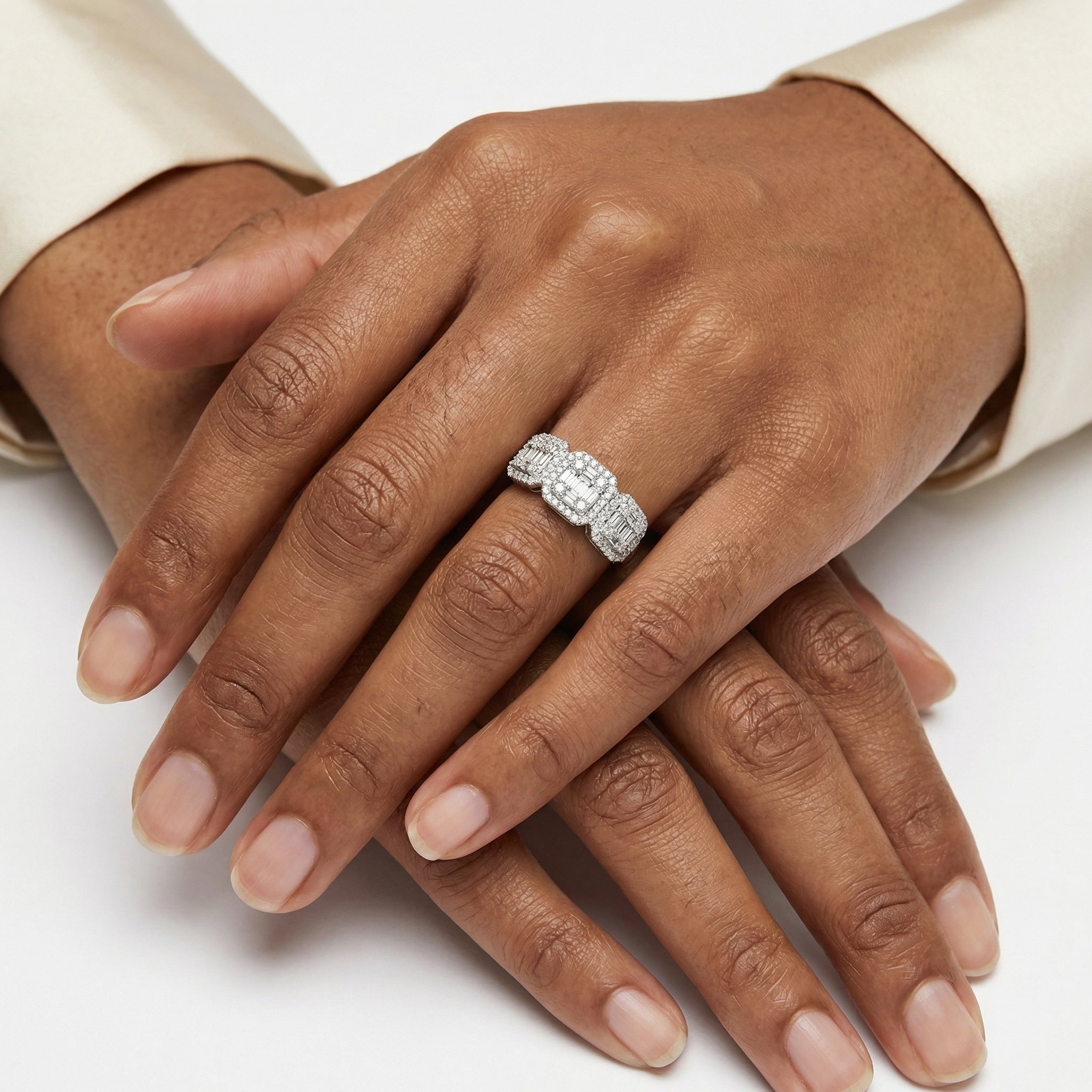 Tessa Moissanite Ring