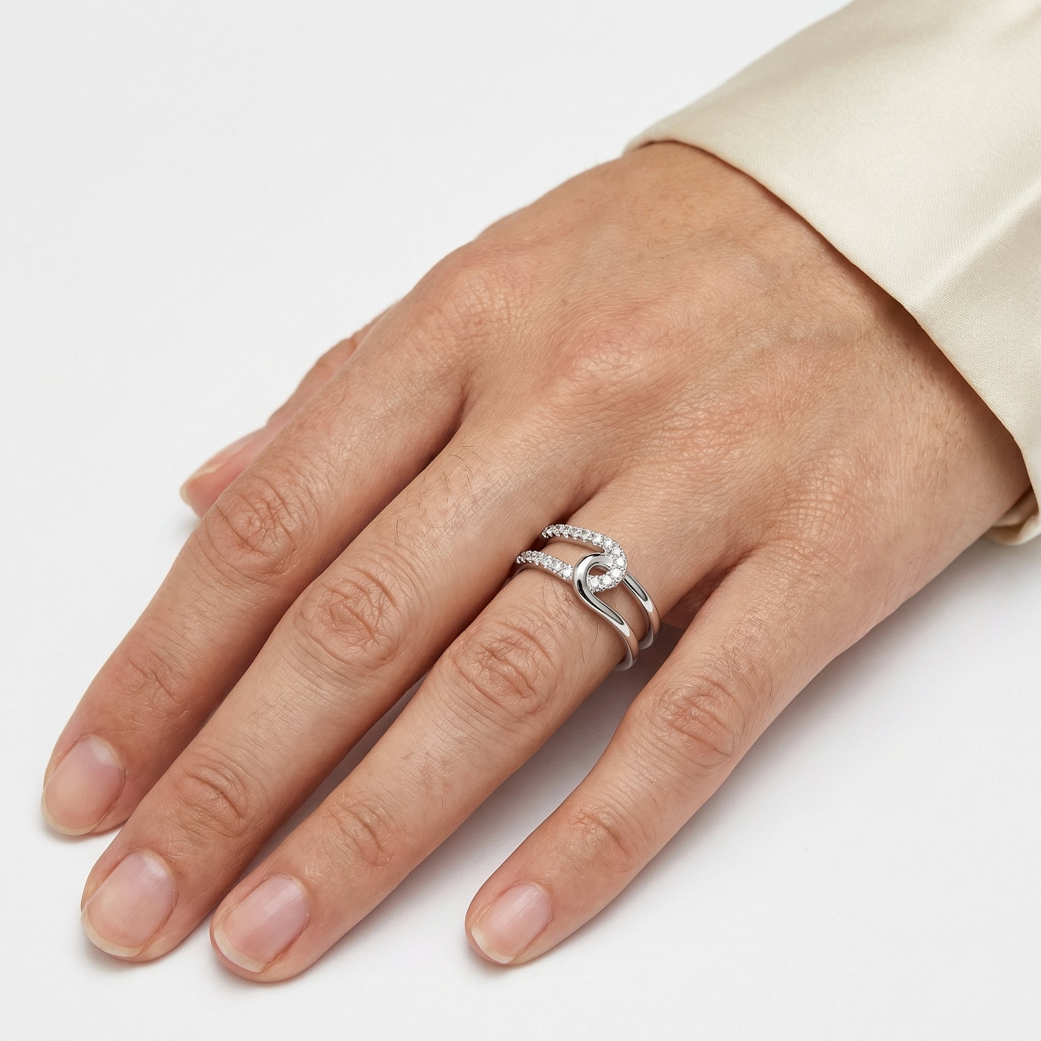 Reva Moissanite Ring