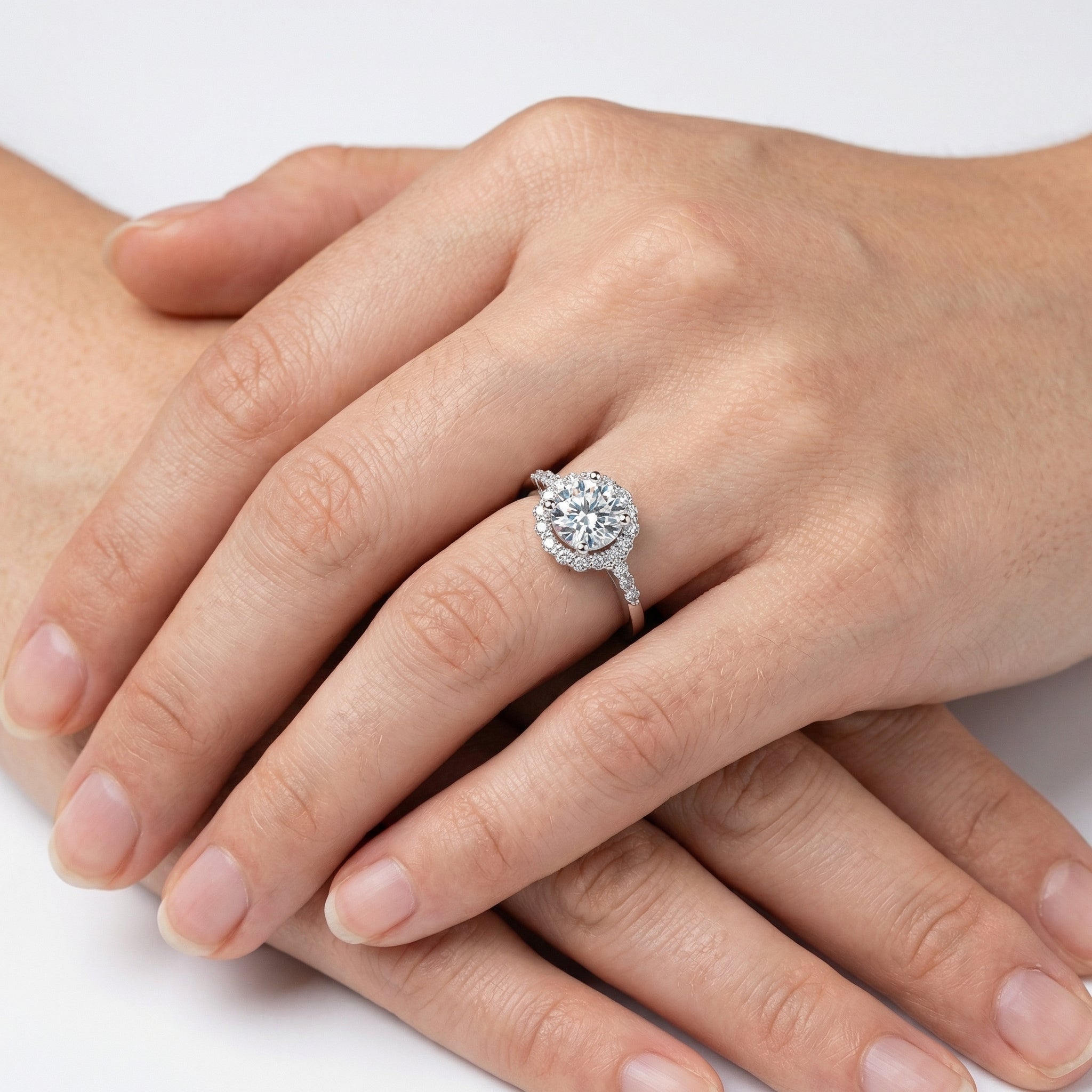 Reagan Moissanite Ring