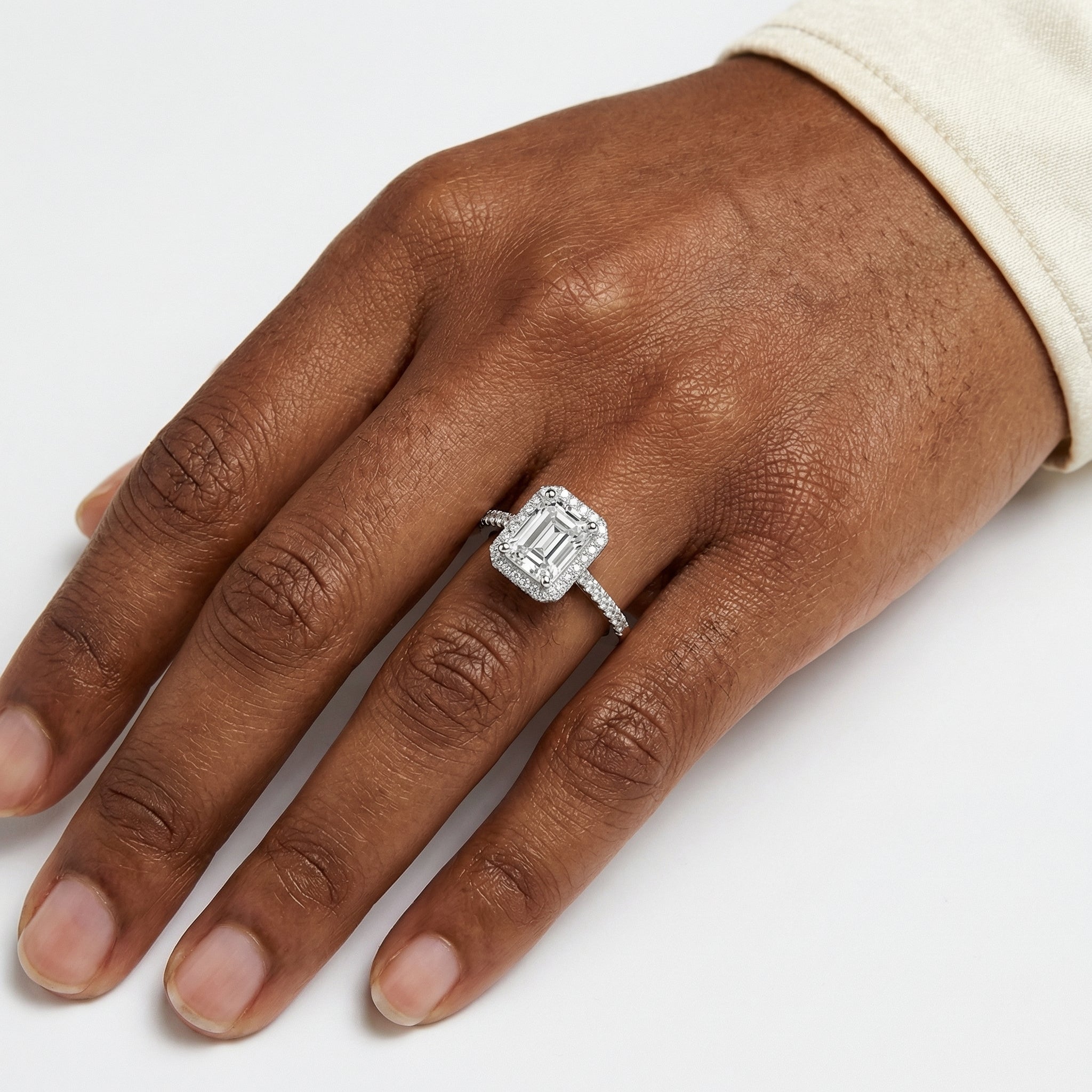 Hope Moissanite Ring